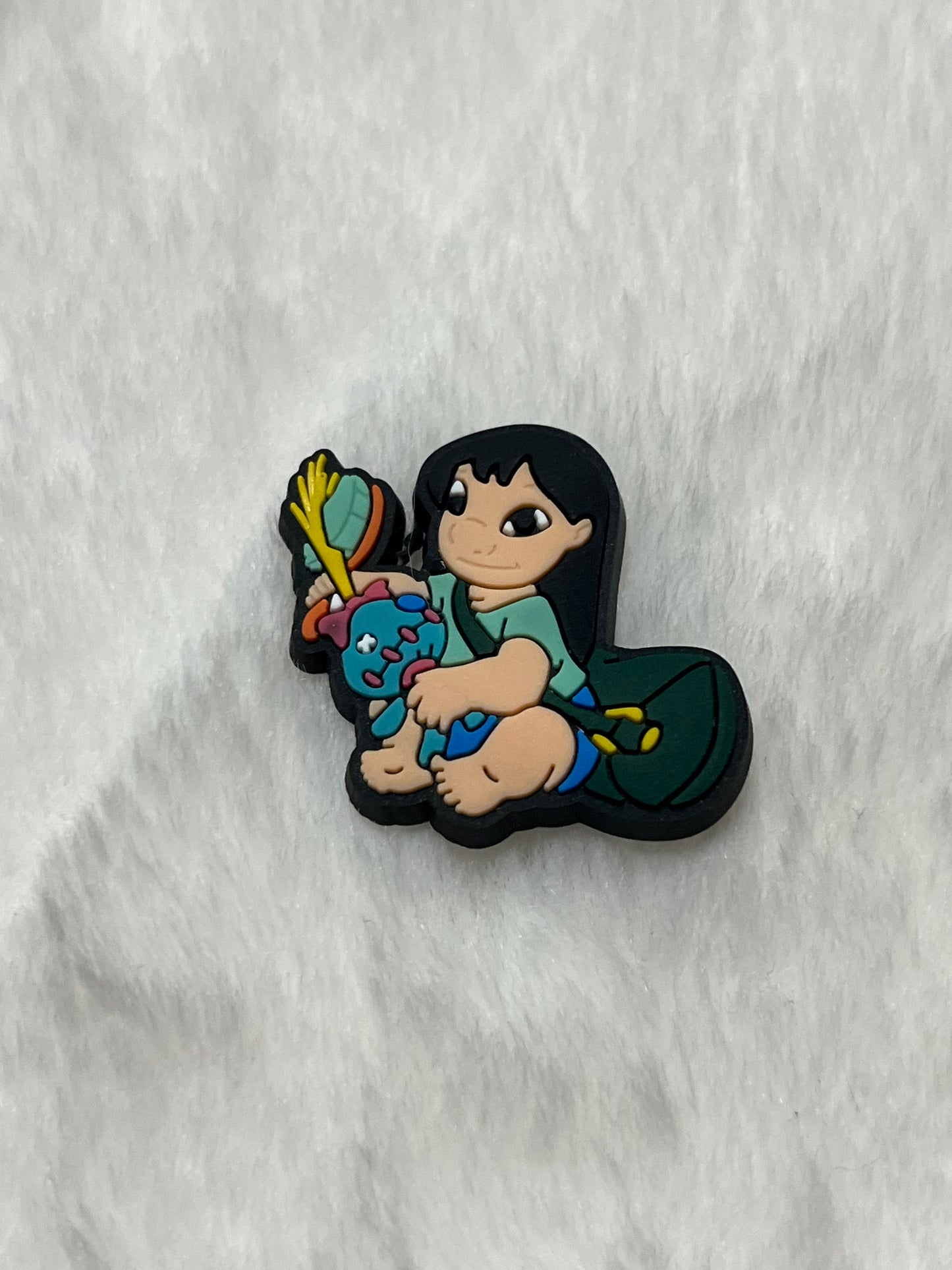 Lilo and Stitch (Lilo and Scrump) Shoe Charms