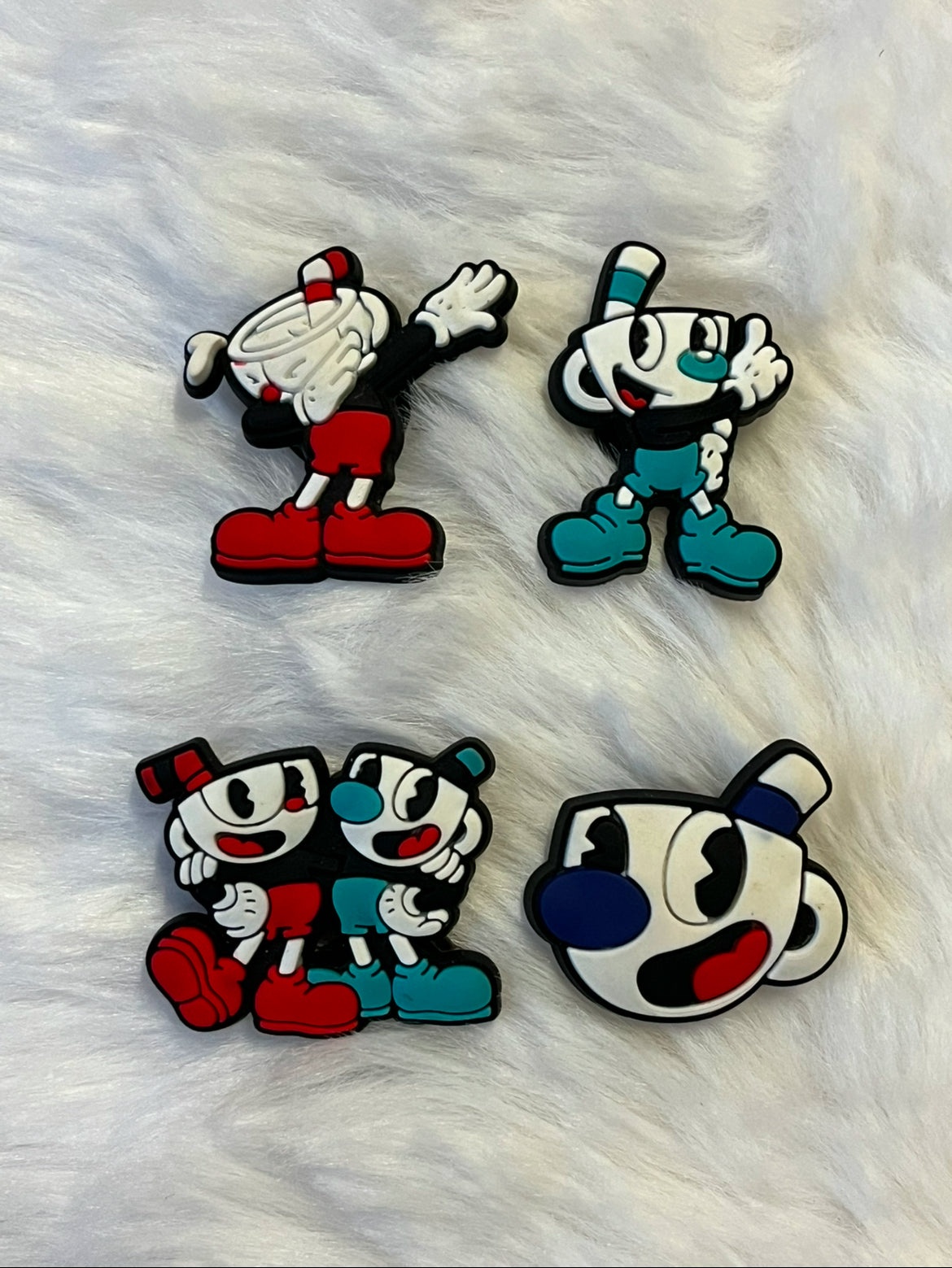 Cuphead Croc Charms