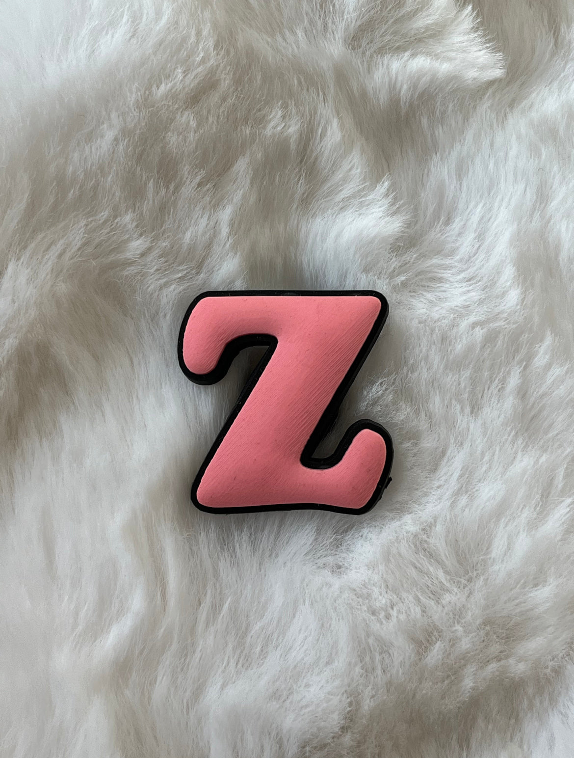 Big Colored Letter Shoe Charms