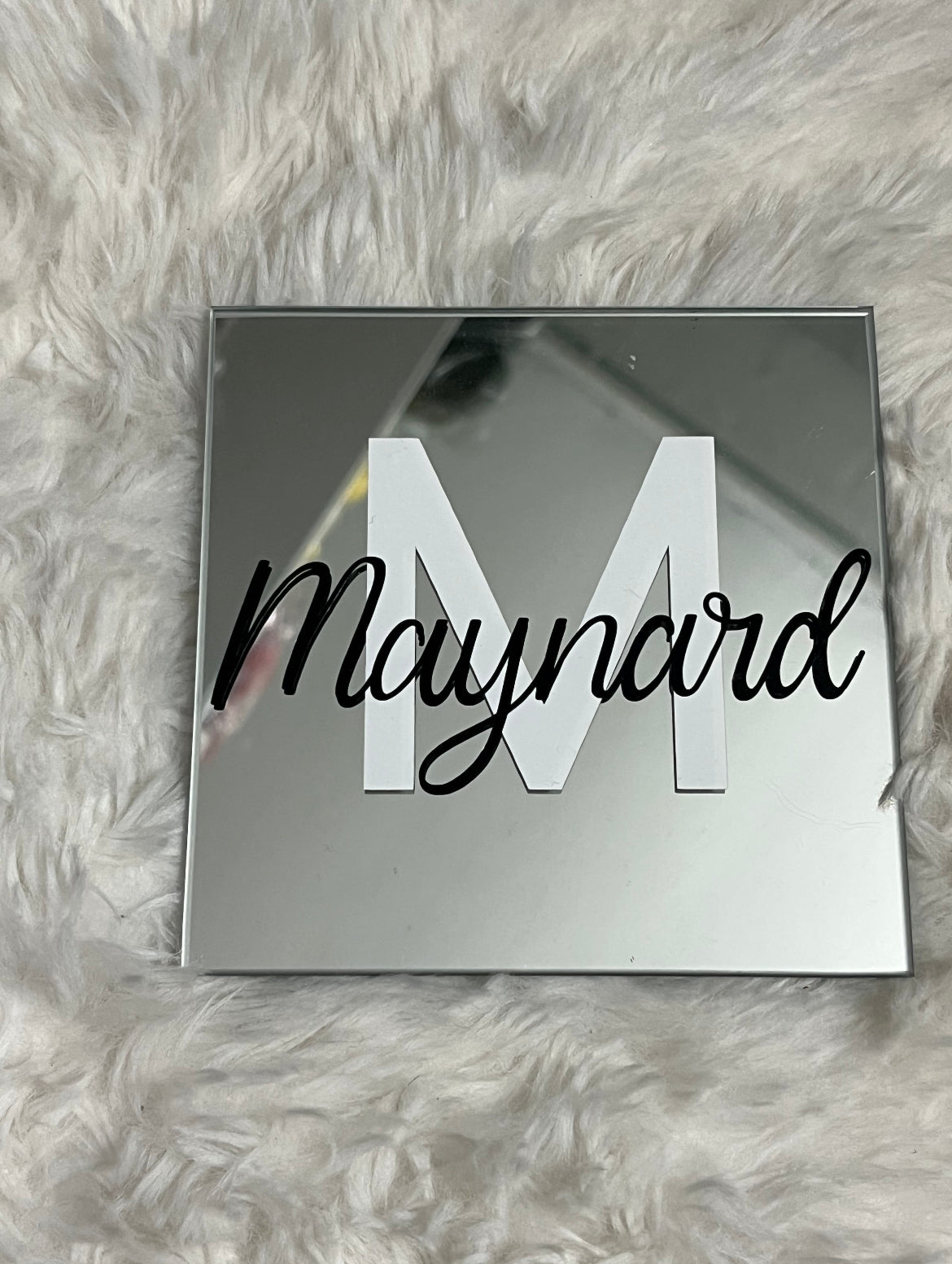 Customizable Glass Mirror Coasters