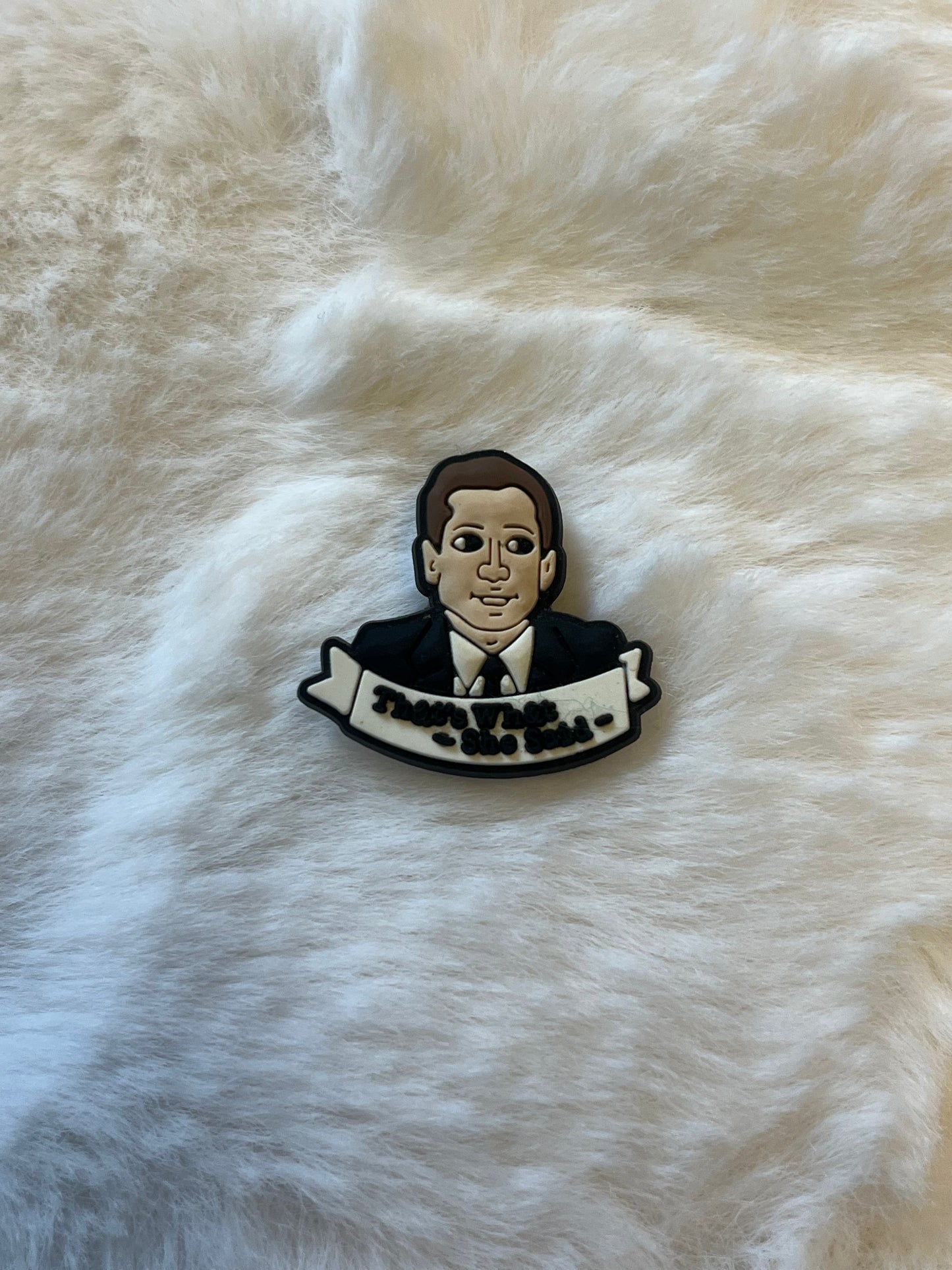 The Office Croc Charms