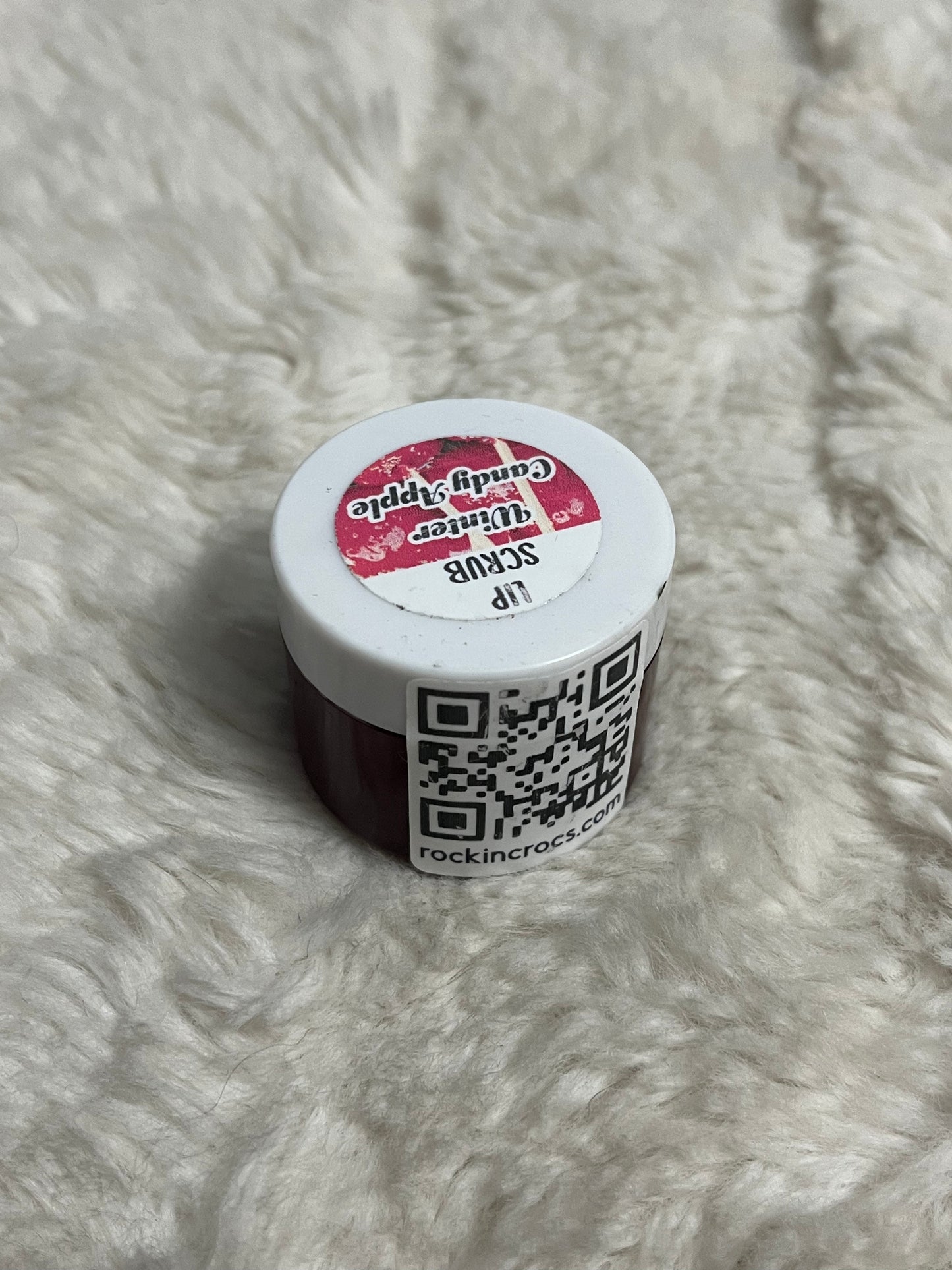 Winter Candy Apple Lip Scrub