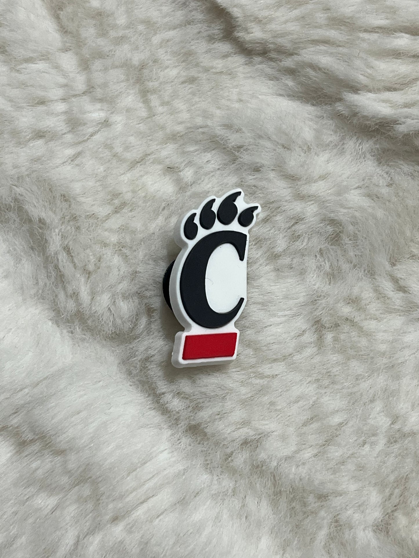 University of Cincinnati Croc Charm