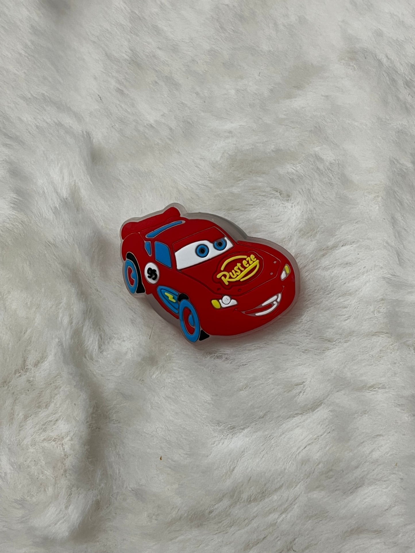Light Up Cars Croc Charm