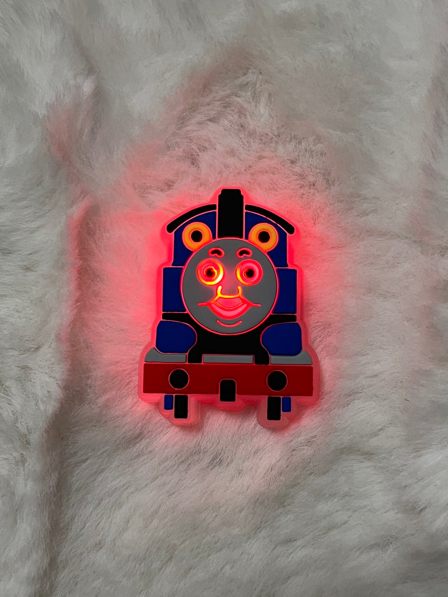 Light Up Thomas the Train Croc Charm