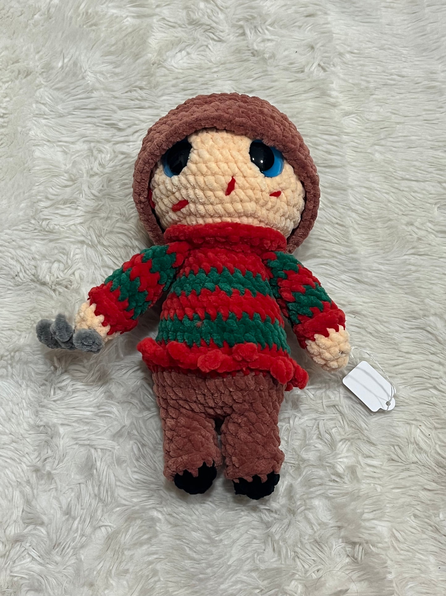 Freddy Krueger Crochet Plushie