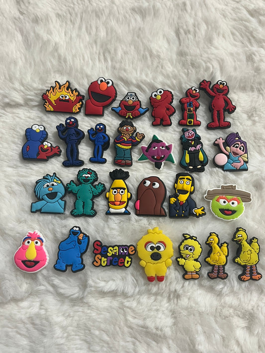 Sesame Street Shoe Charms