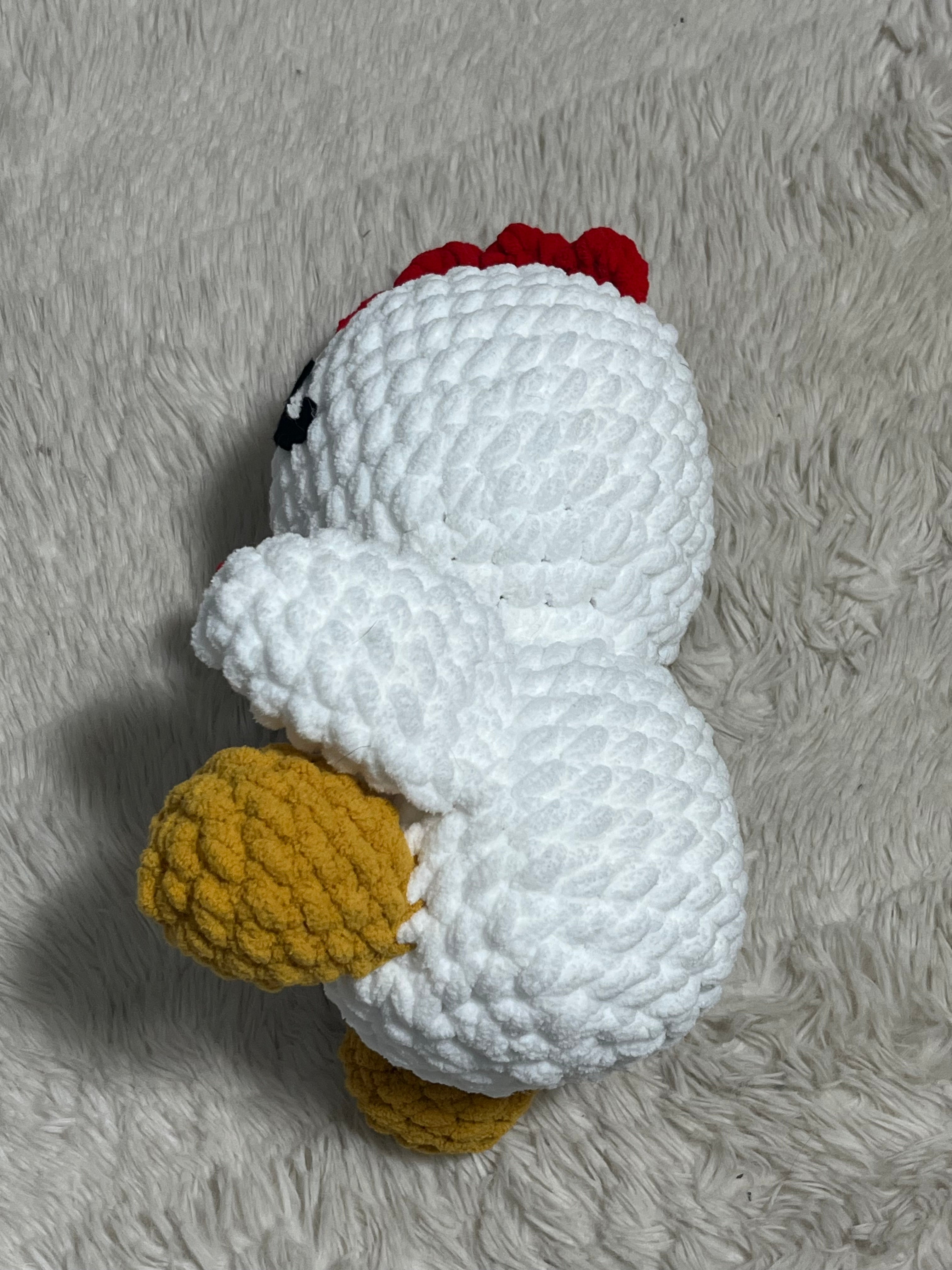 Chicken Crochet Plushie