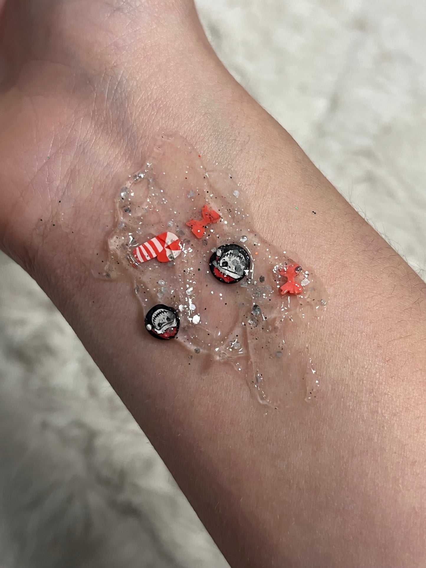 Jack Skellington Hair & Body Glitter