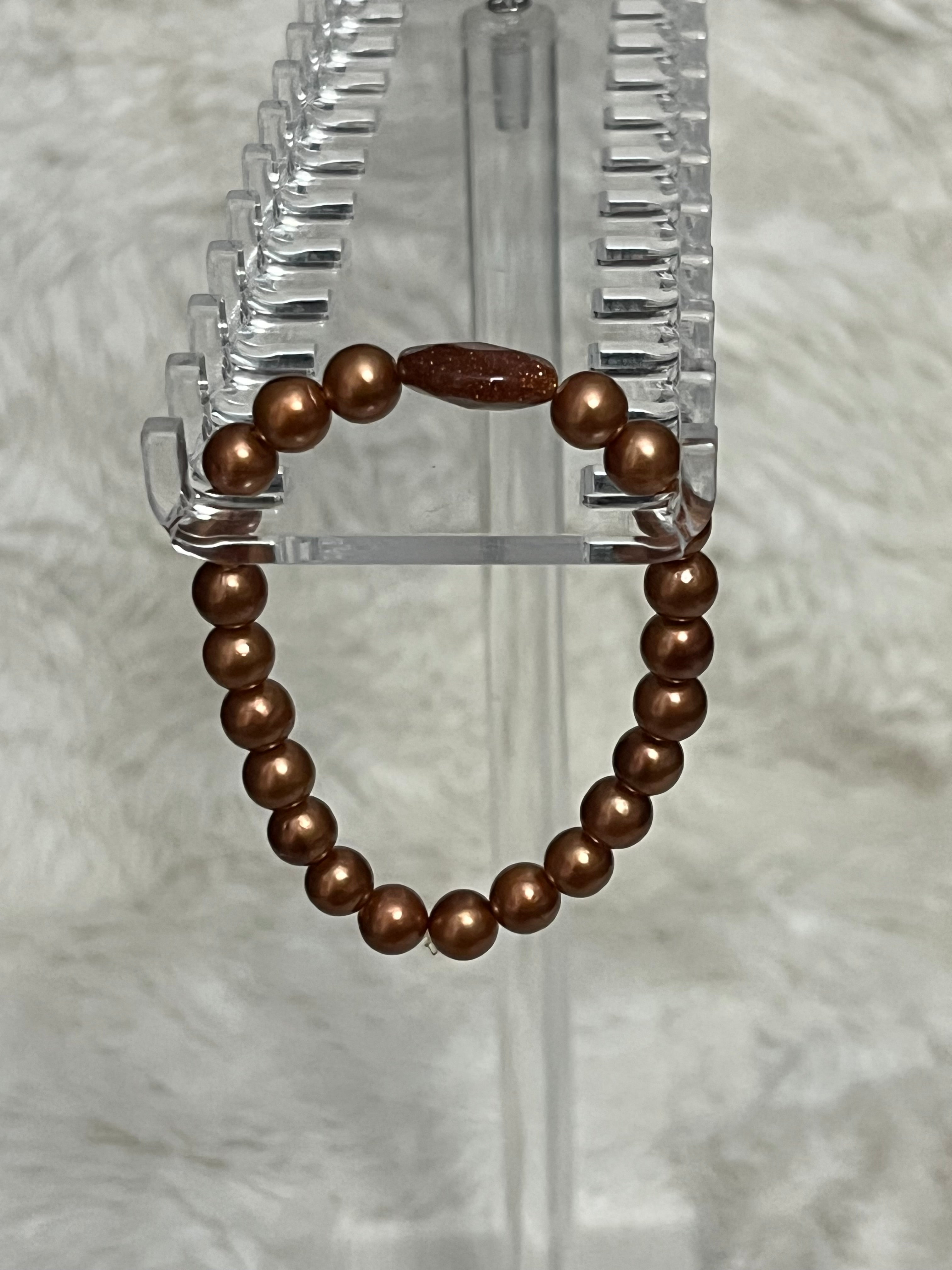 Burnished Bronze Bracelet