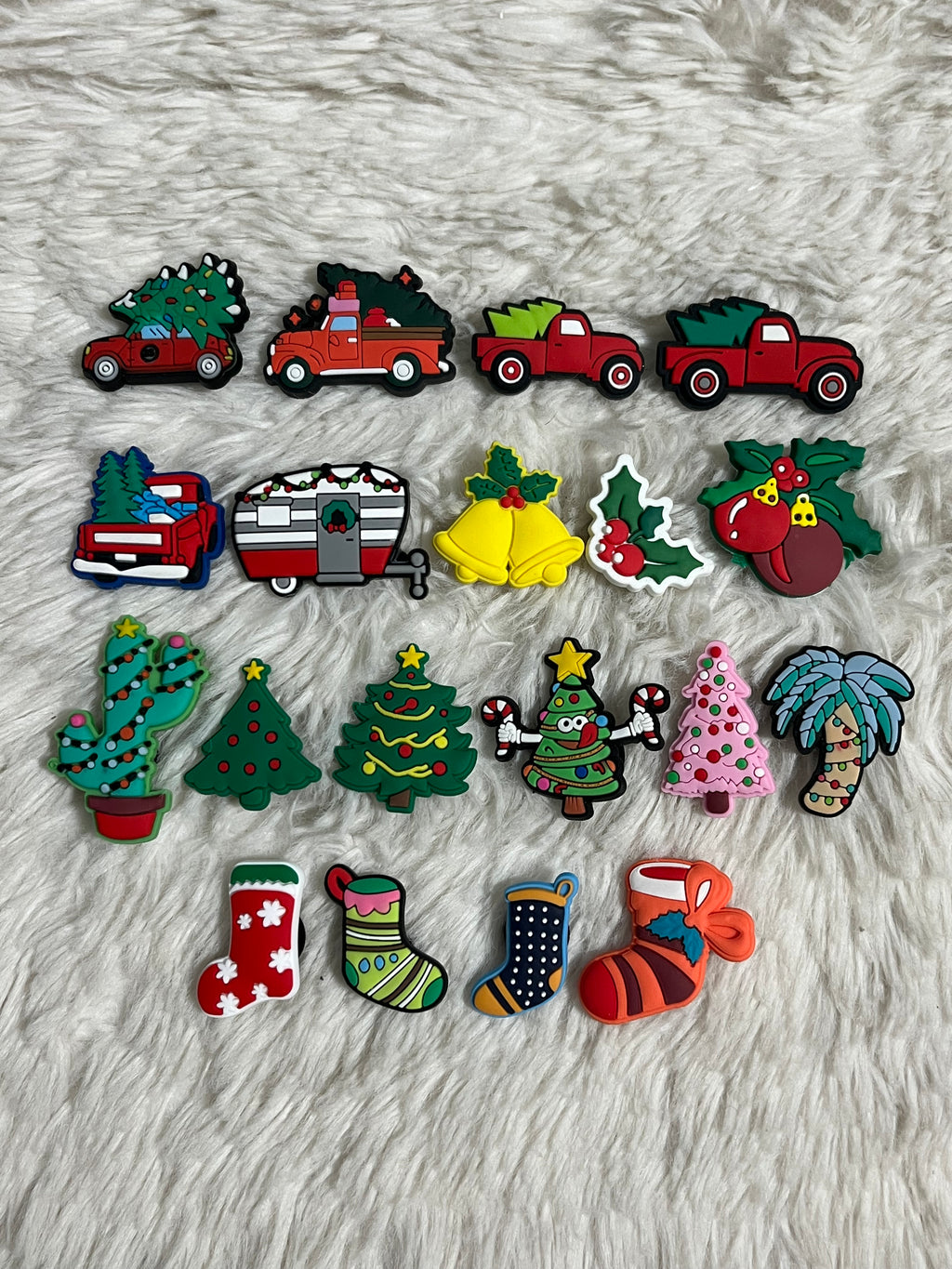 Christmas (Trees & Stockings) Shoe Charms