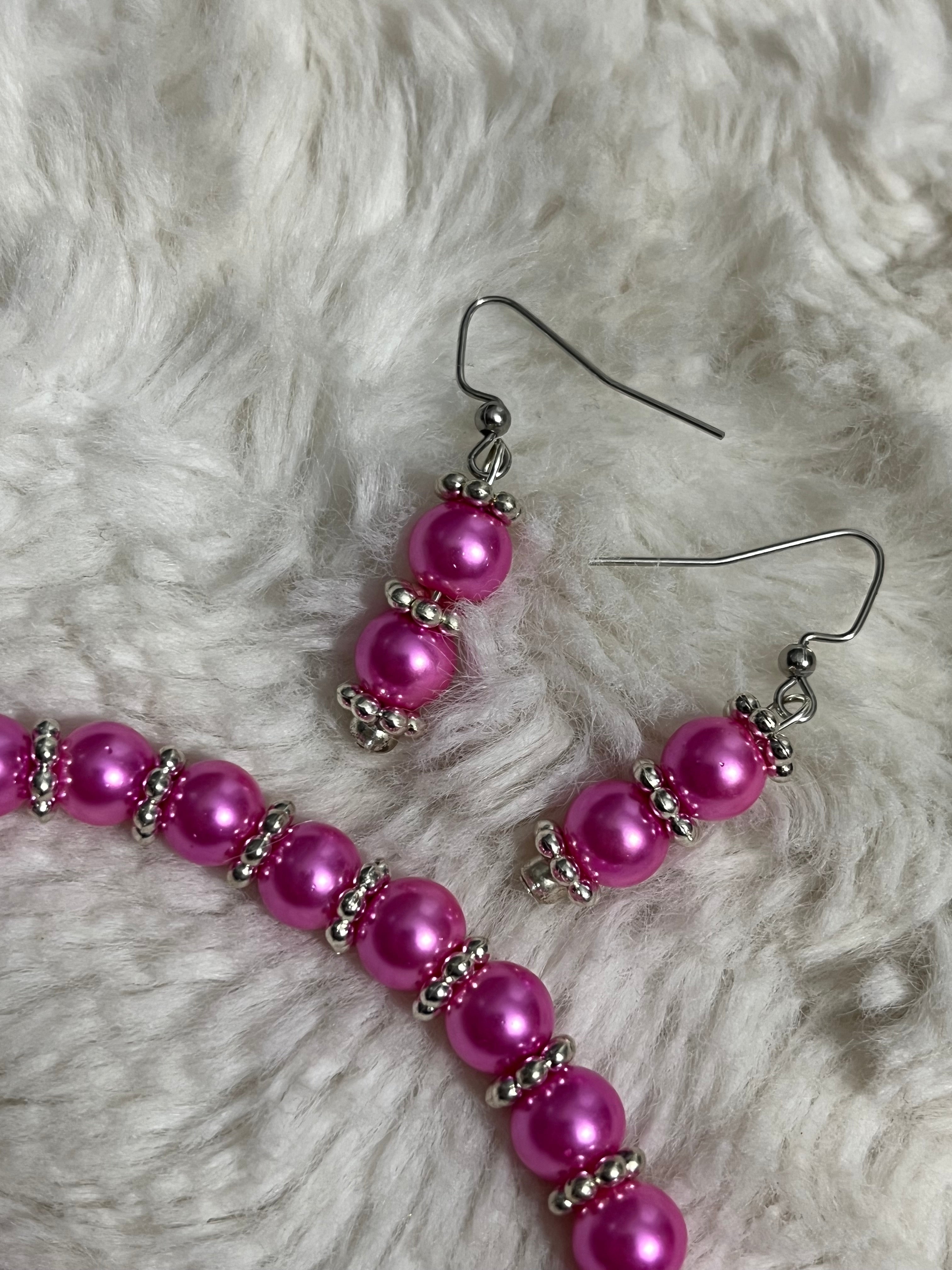 Pink Stardust Bracelet Set