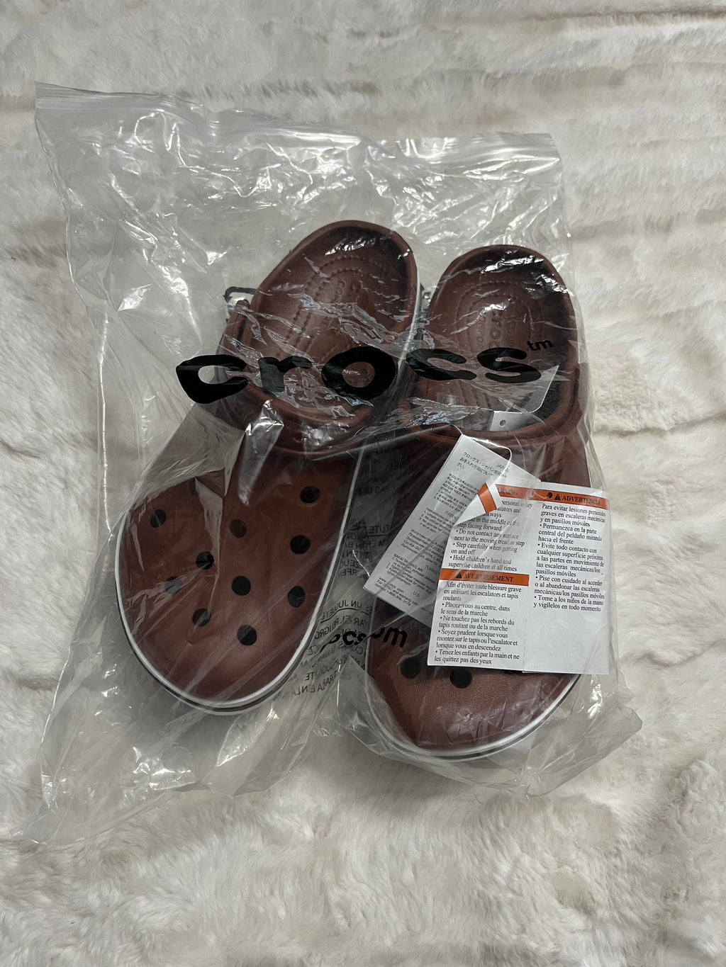 Brown Bayaband Crocs