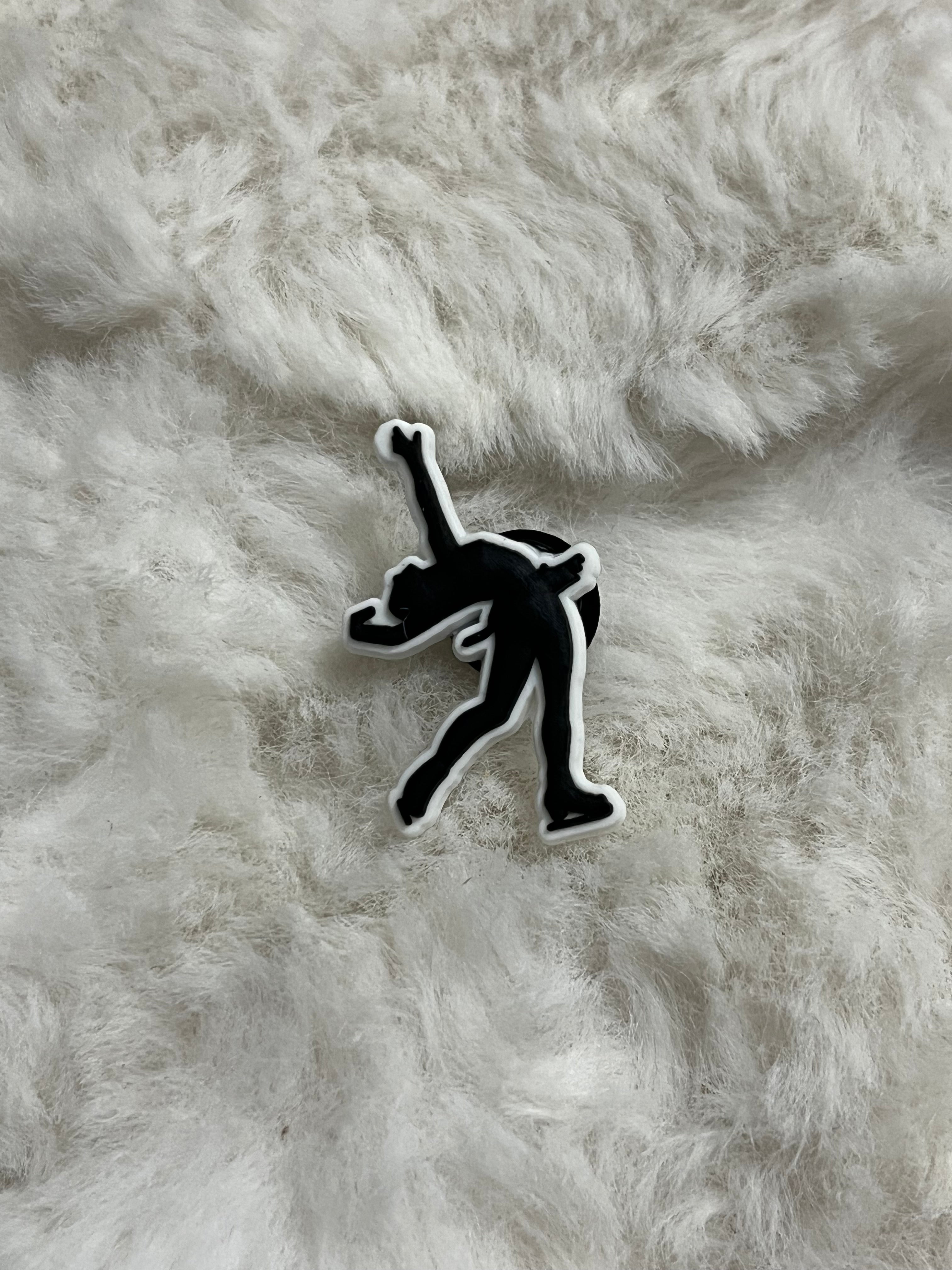 Figure Skating Croc Charms