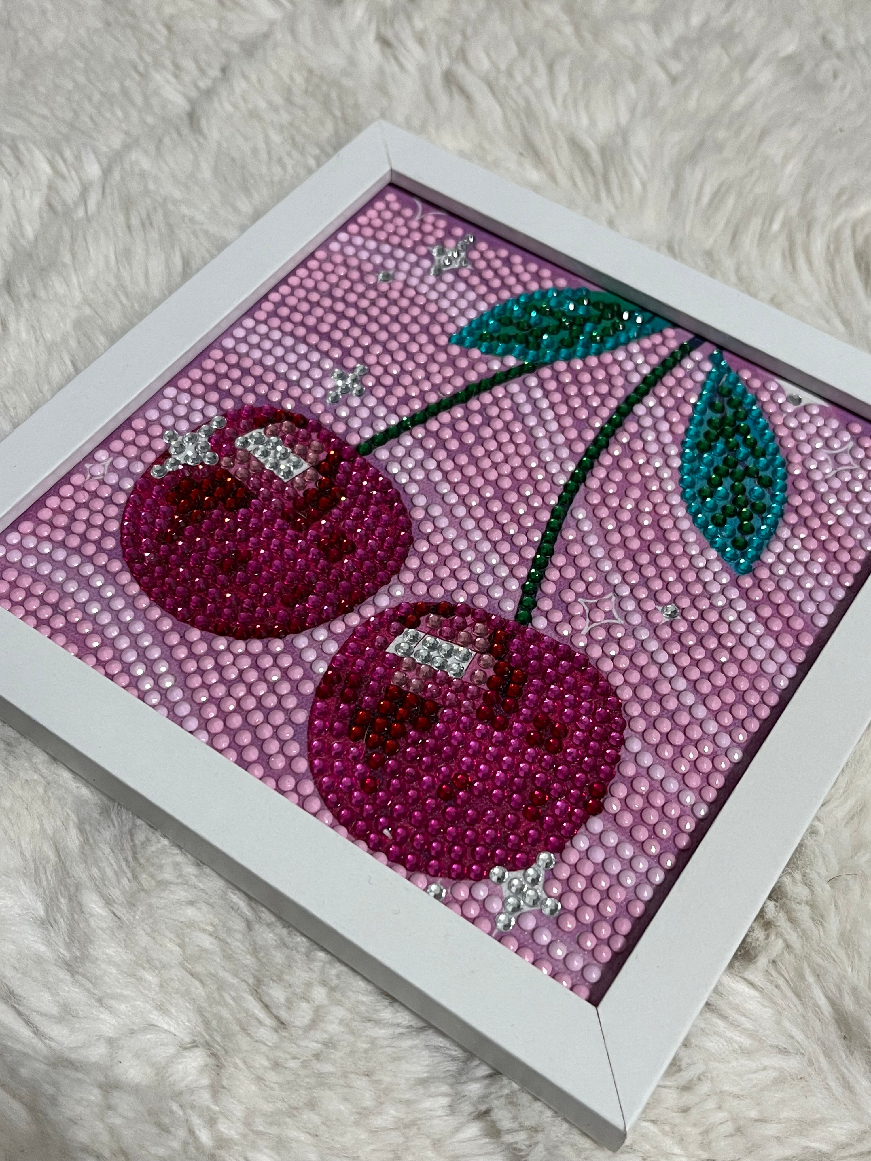 Cherry Diamond Art Decor