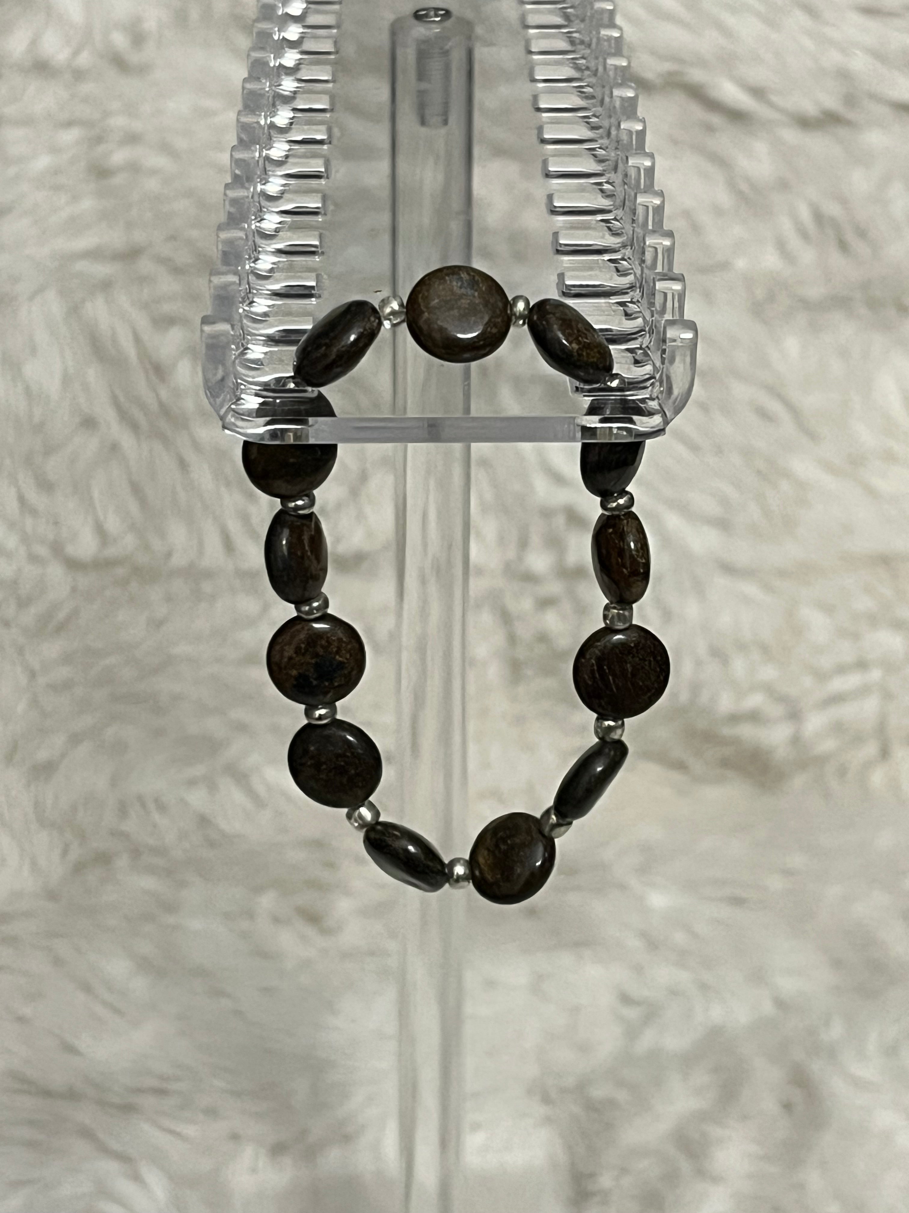 Midnight Timber Bracelet