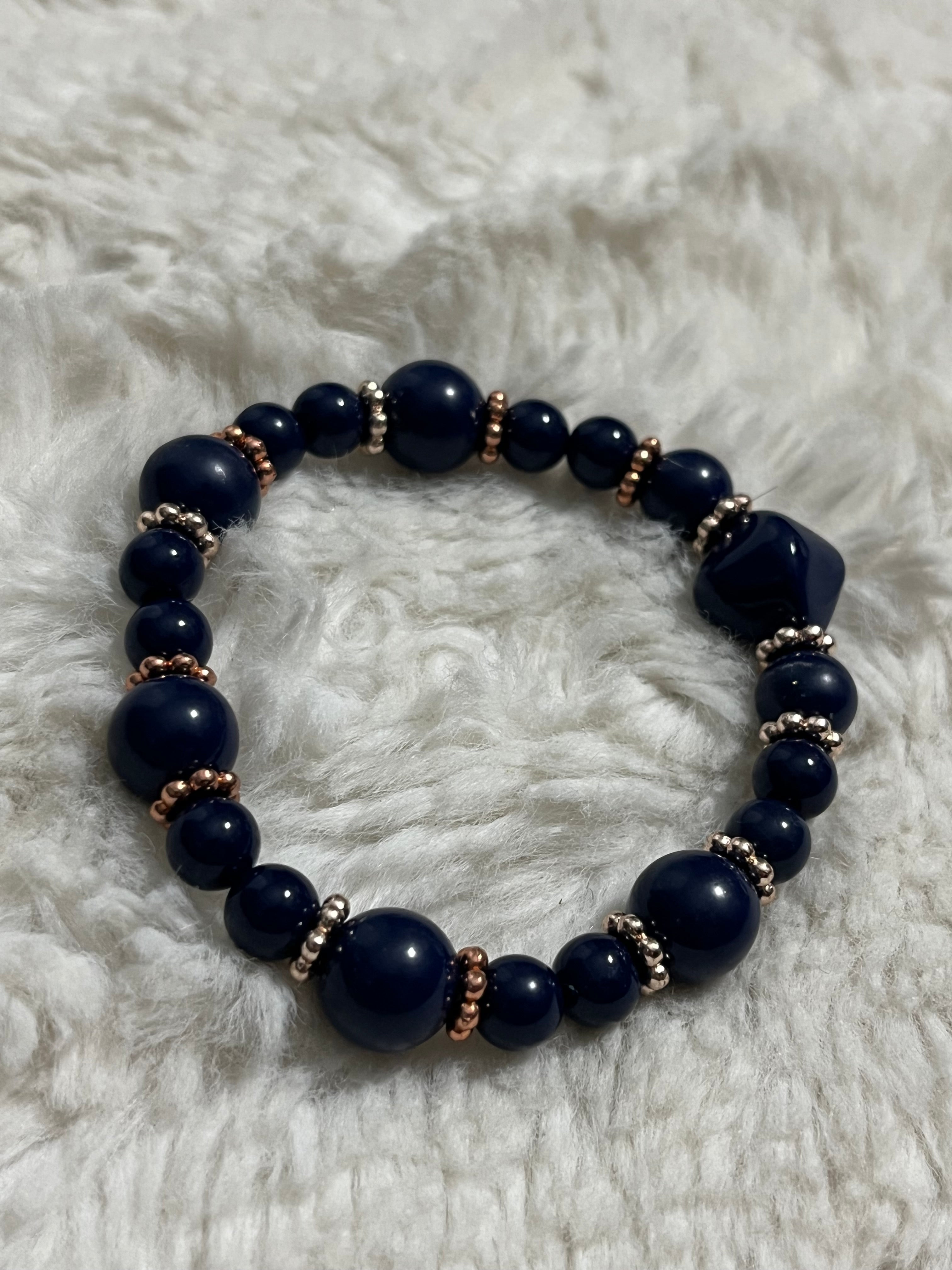 Indigo Ember Bracelet