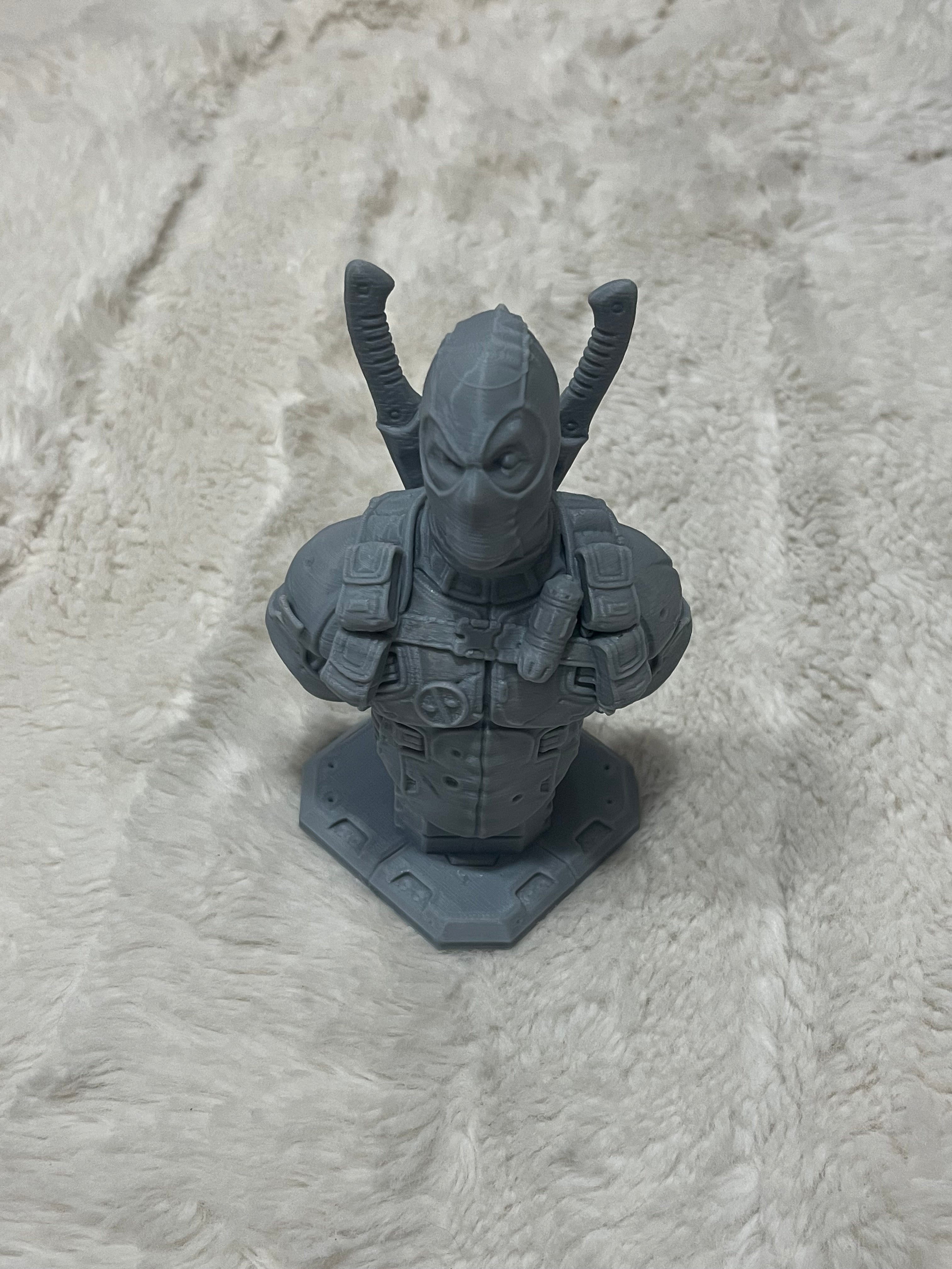 Deadpool Bust 3D Print