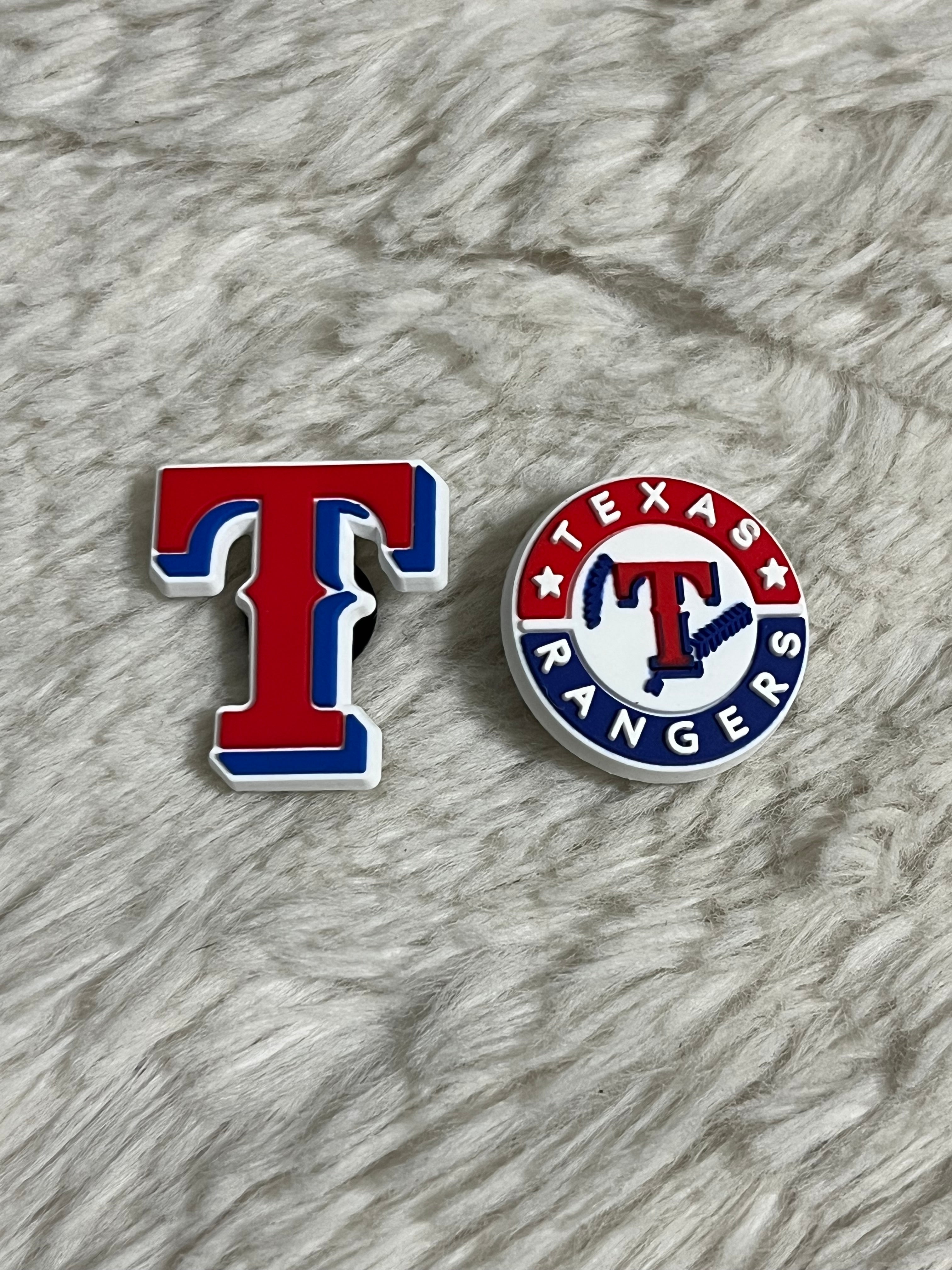 Texas Rangers Croc Charms