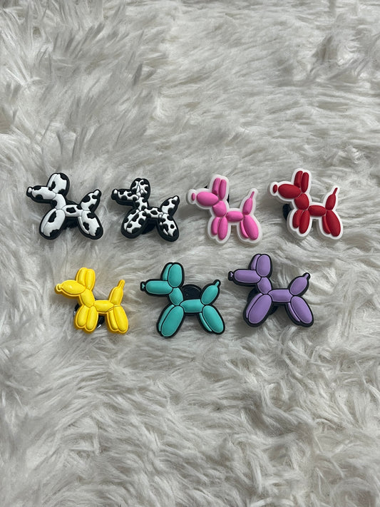 Balloon Dog Shoe Charms