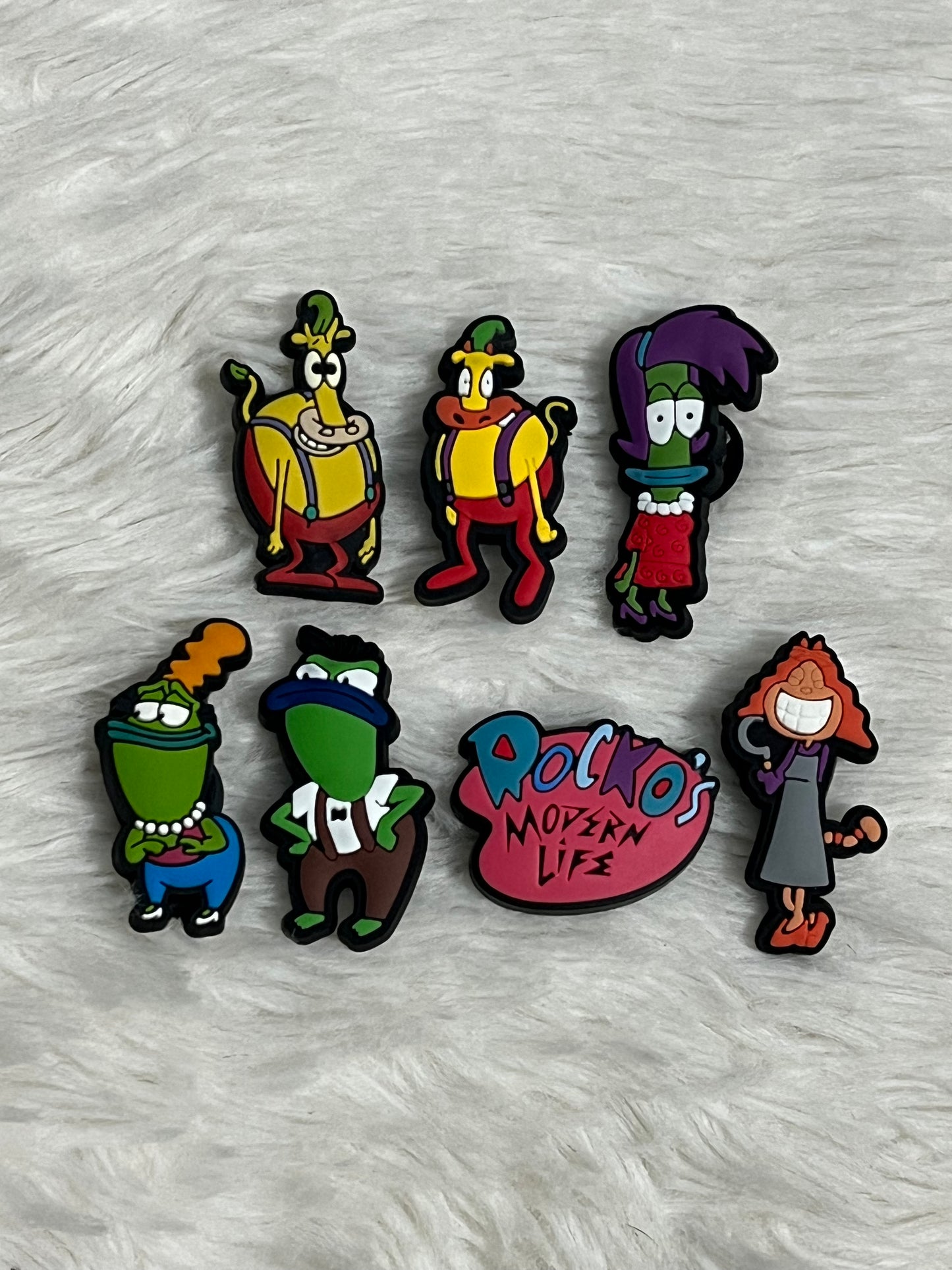 Rockos Modern Life Shoe Charms