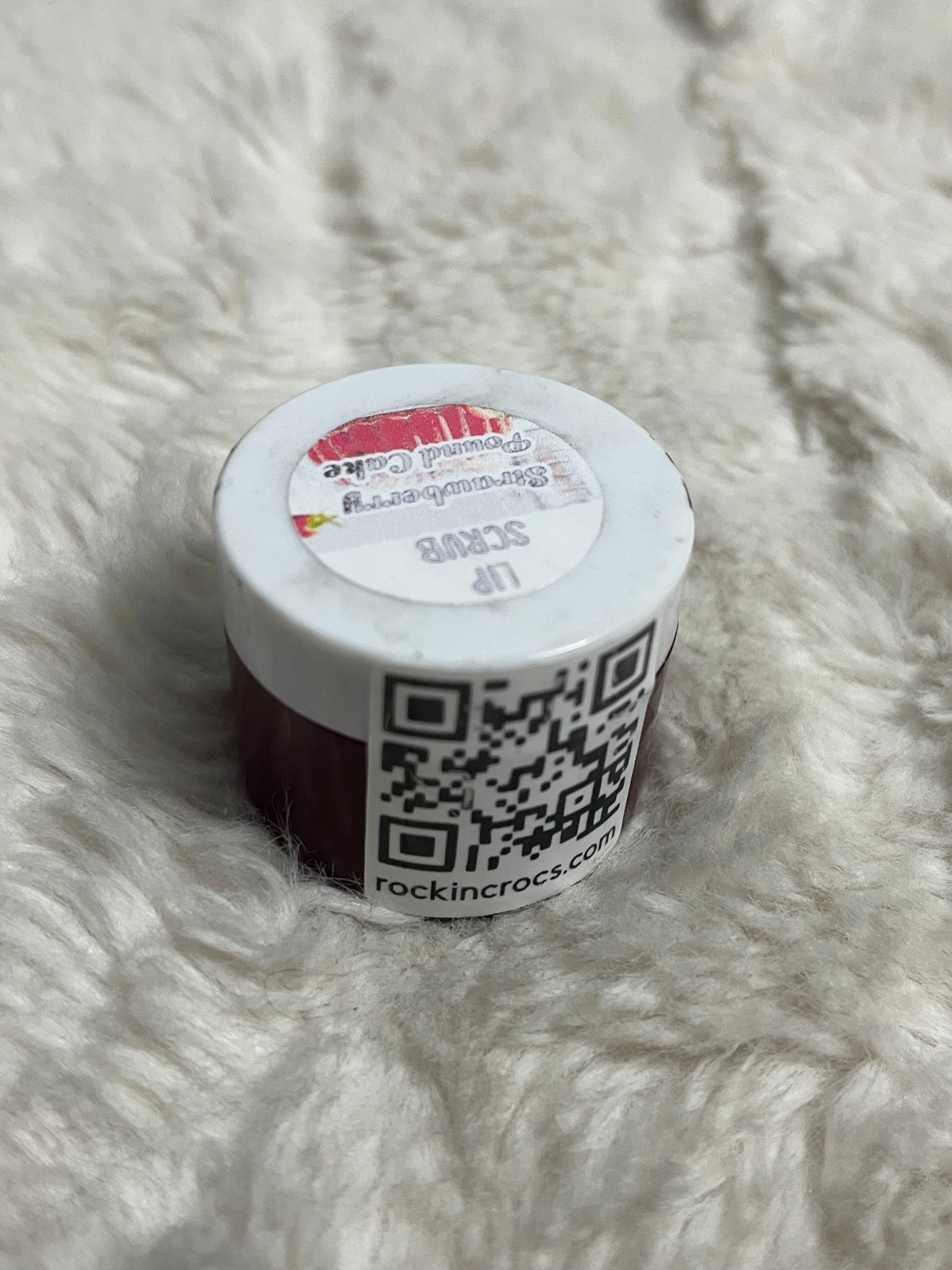 Strawberry Pound Cake Lip Scrub