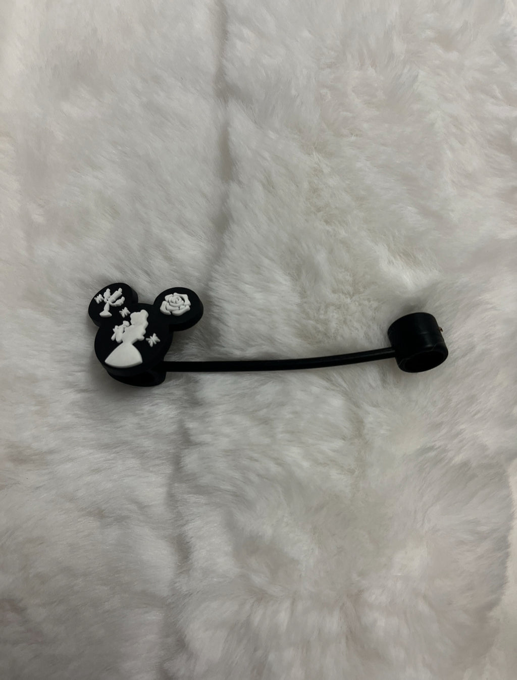 Beauty and the Beast Straw Topper