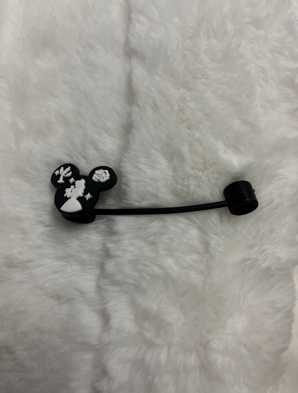 Beauty and the Beast Straw Topper