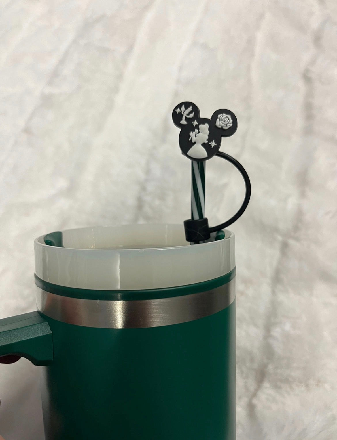 Beauty and the Beast Straw Toppers