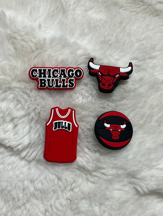Chicago Bulls Shoe Charms