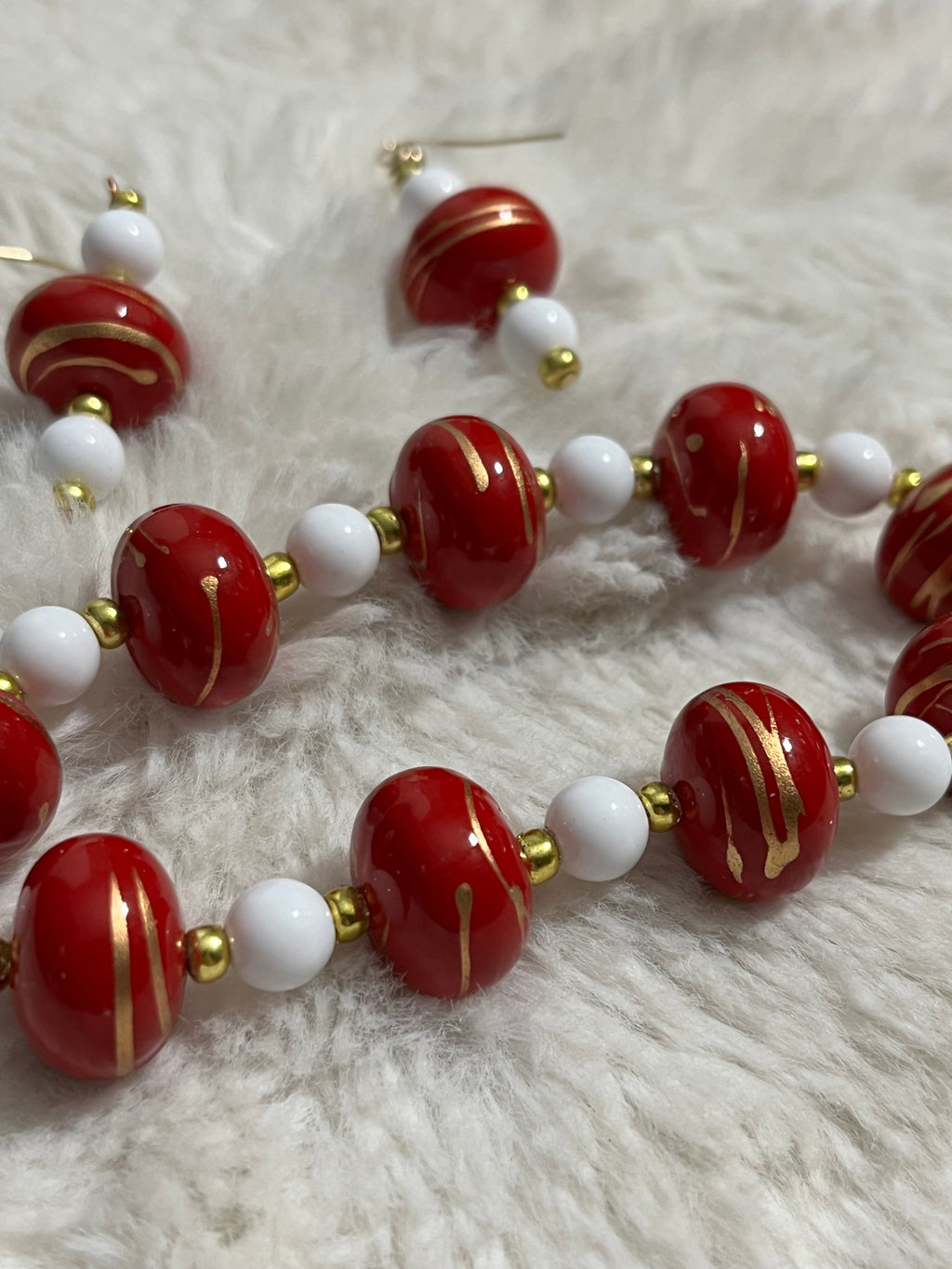 Candy Cane Luxe Bracelet Set