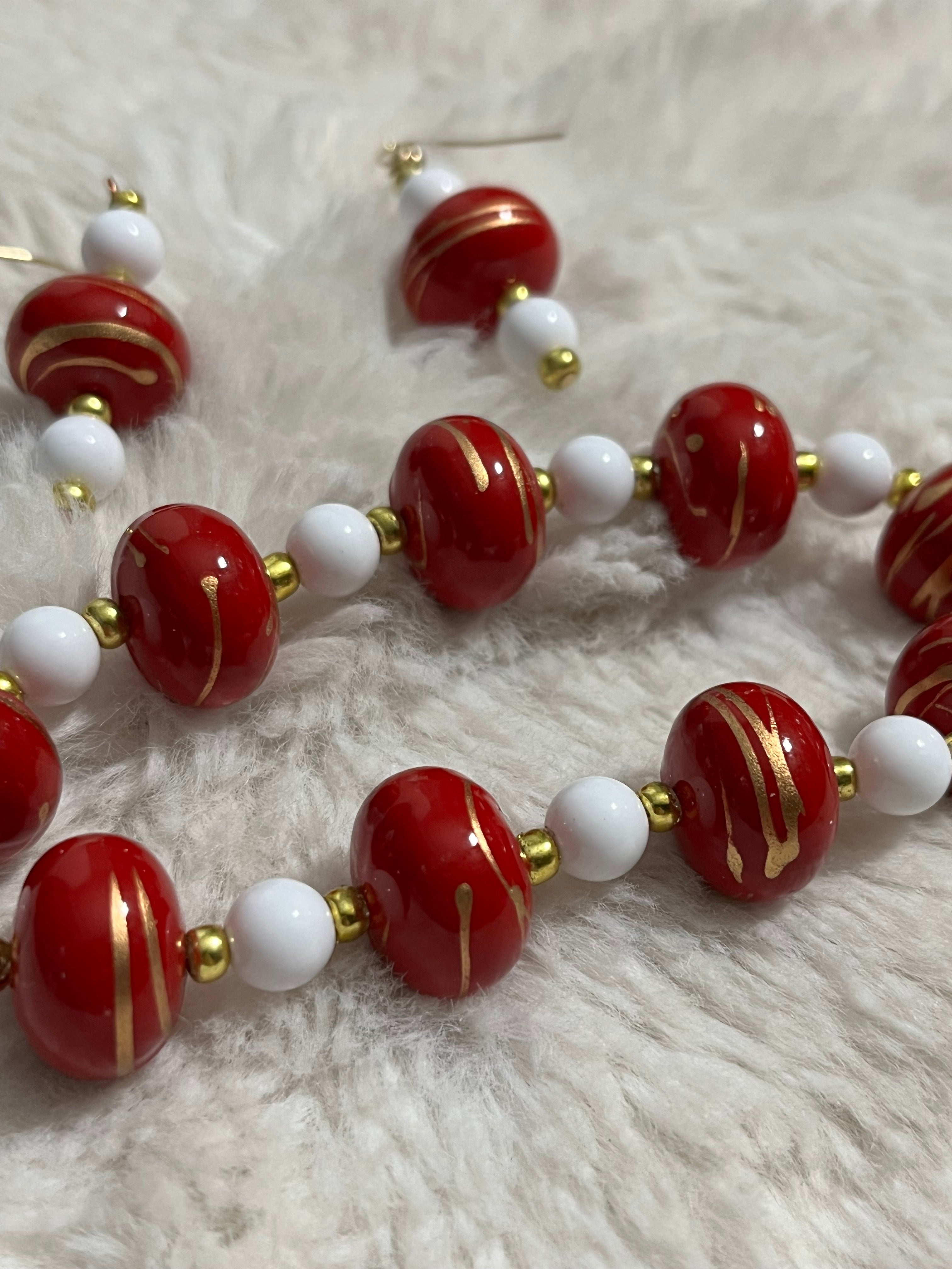 Candy Cane Luxe Bracelet Set