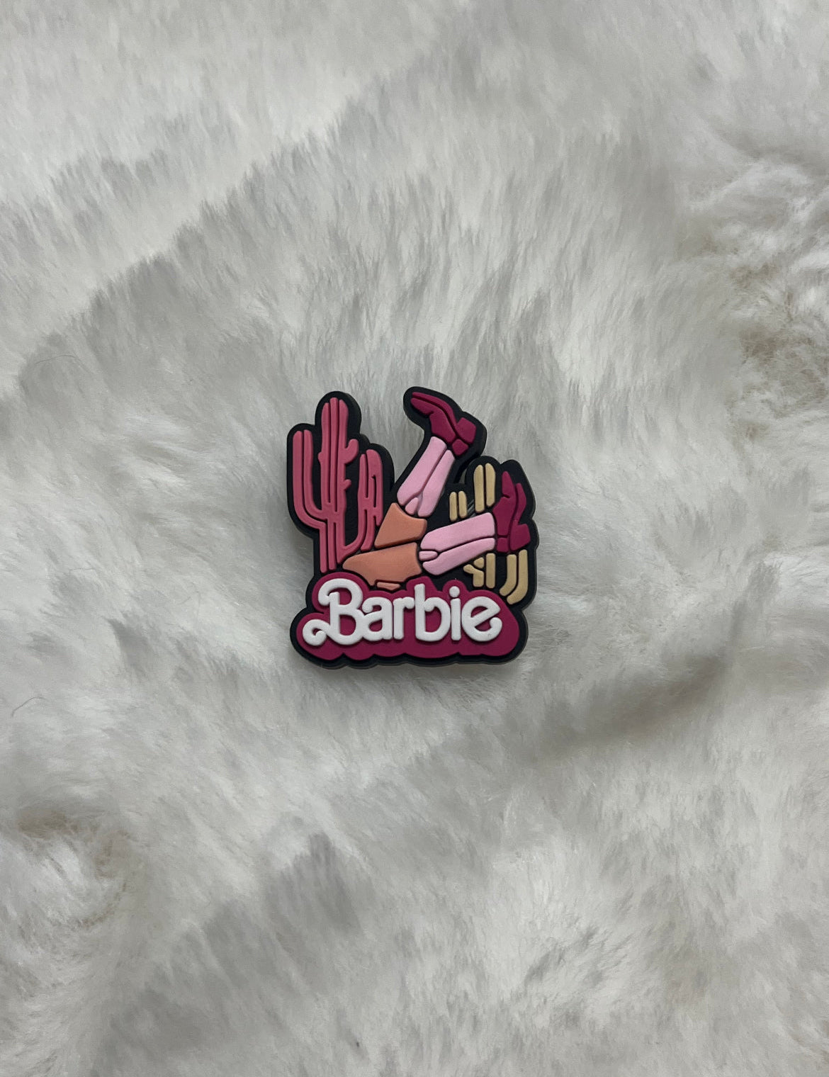 Barbie (Word) Shoe Charms