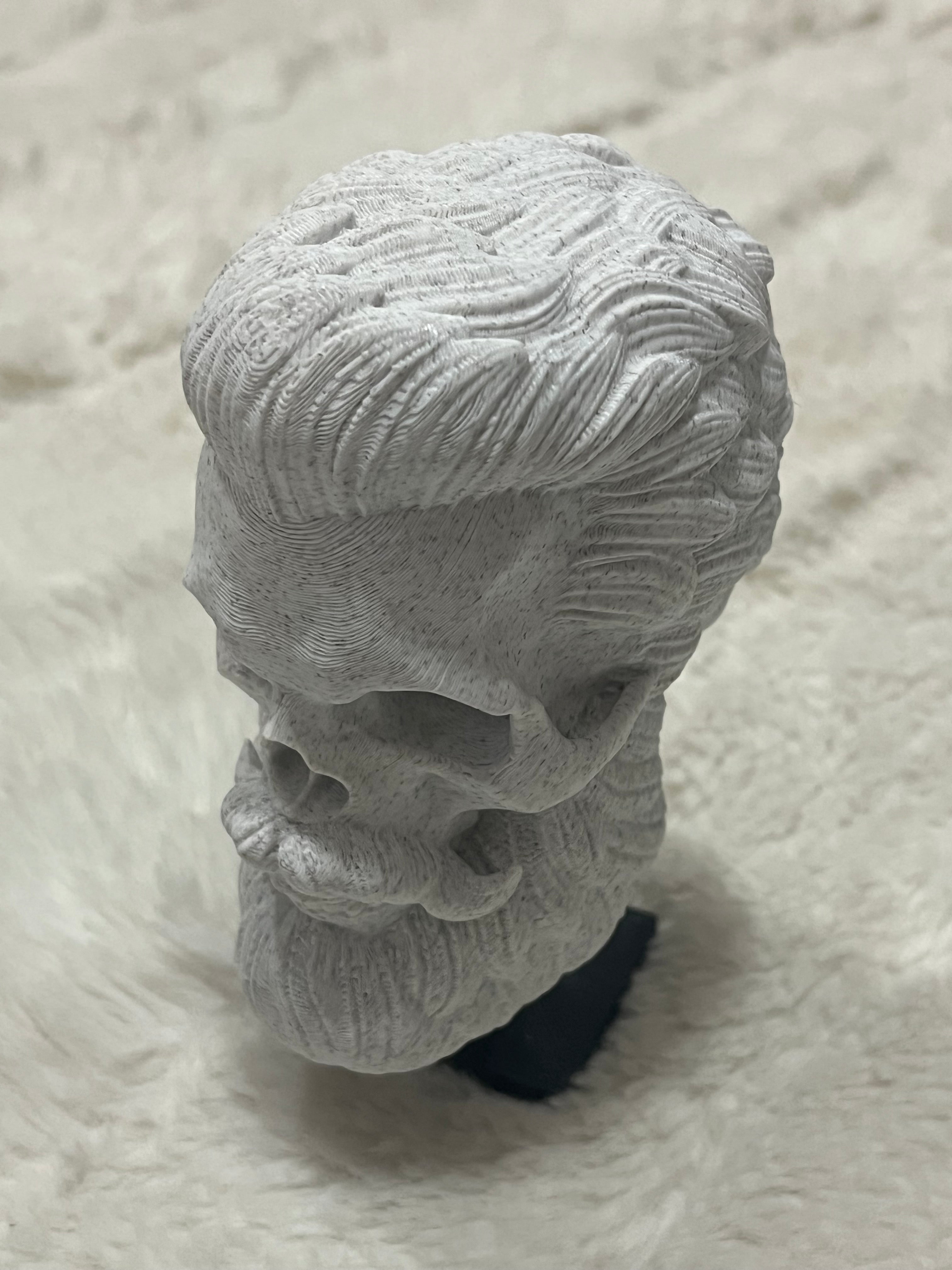 Bearded Skeleton Desk Decor