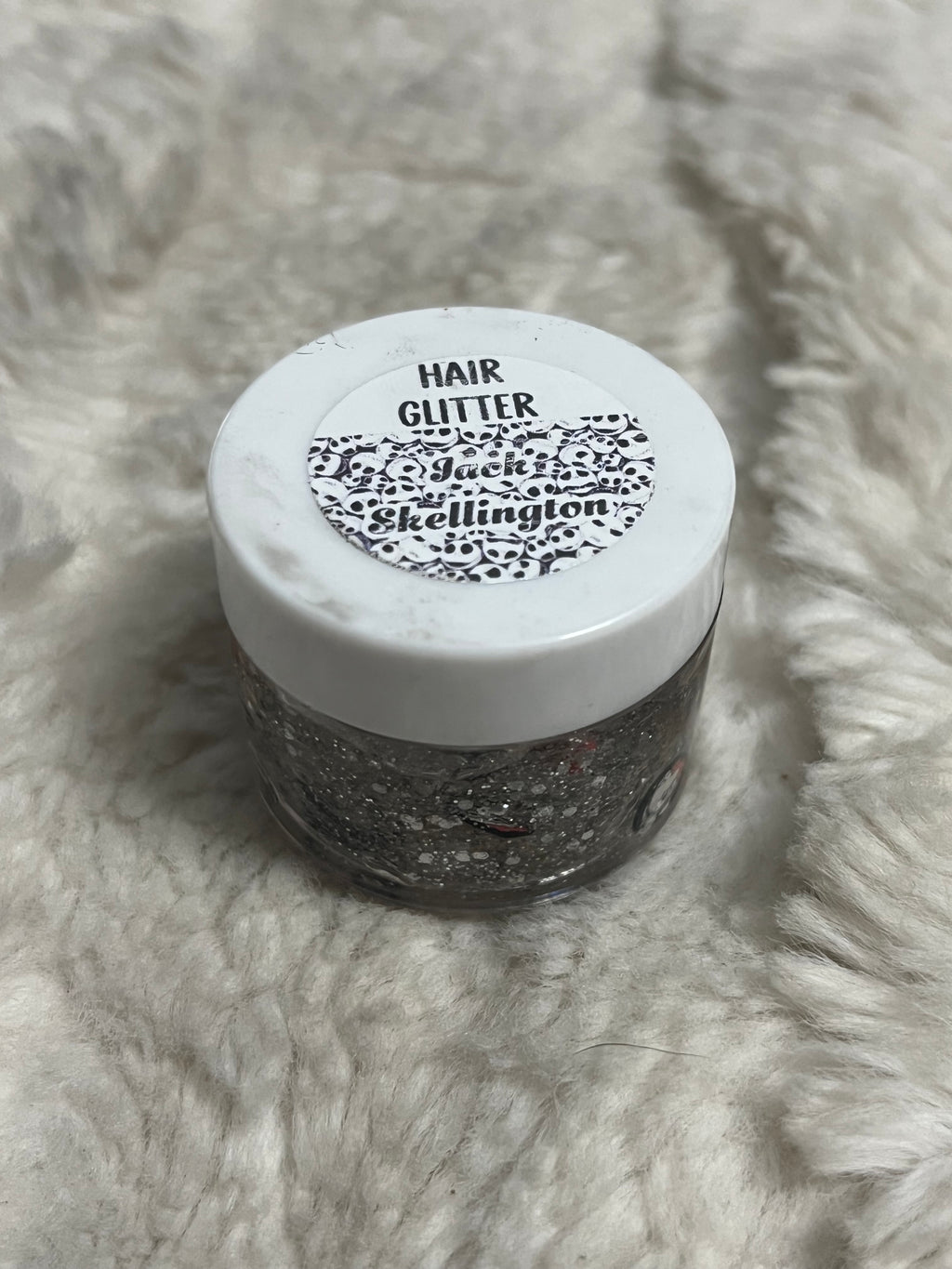 Jack Skellington Hair & Body Glitter