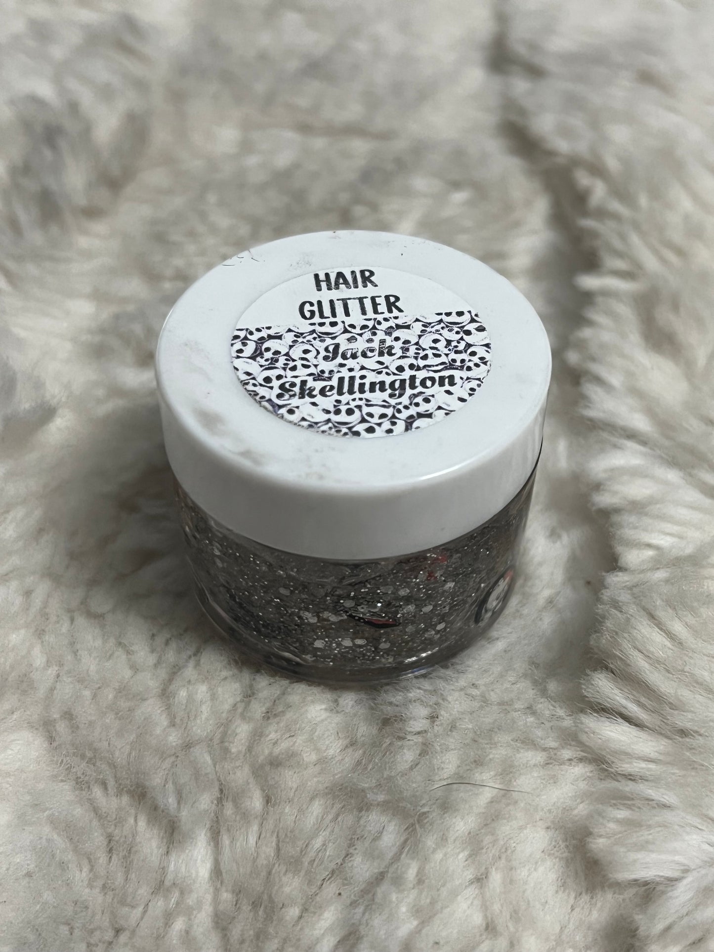 Jack Skellington Hair & Body Glitter
