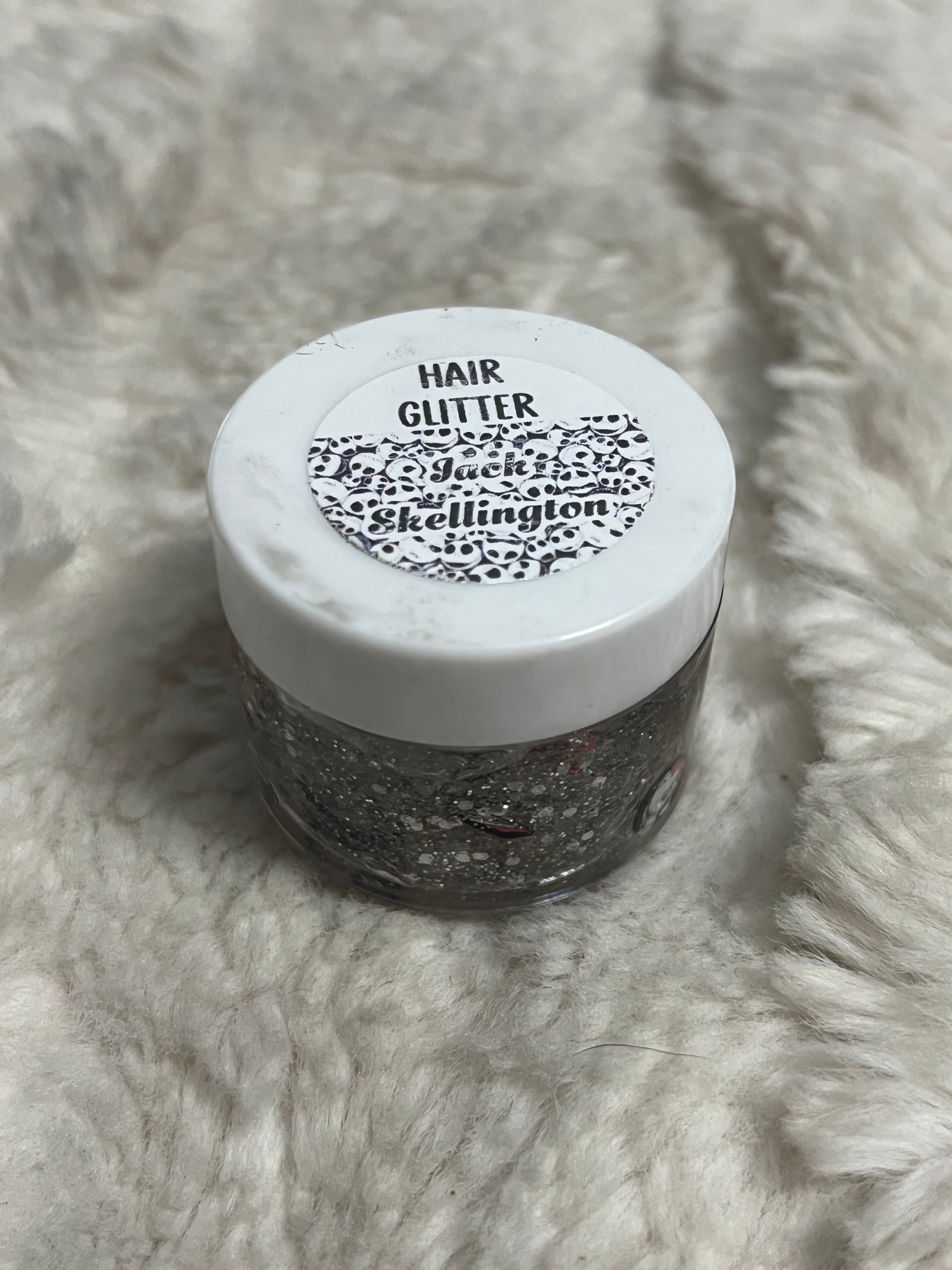 Jack Skellington Hair & Body Glitter