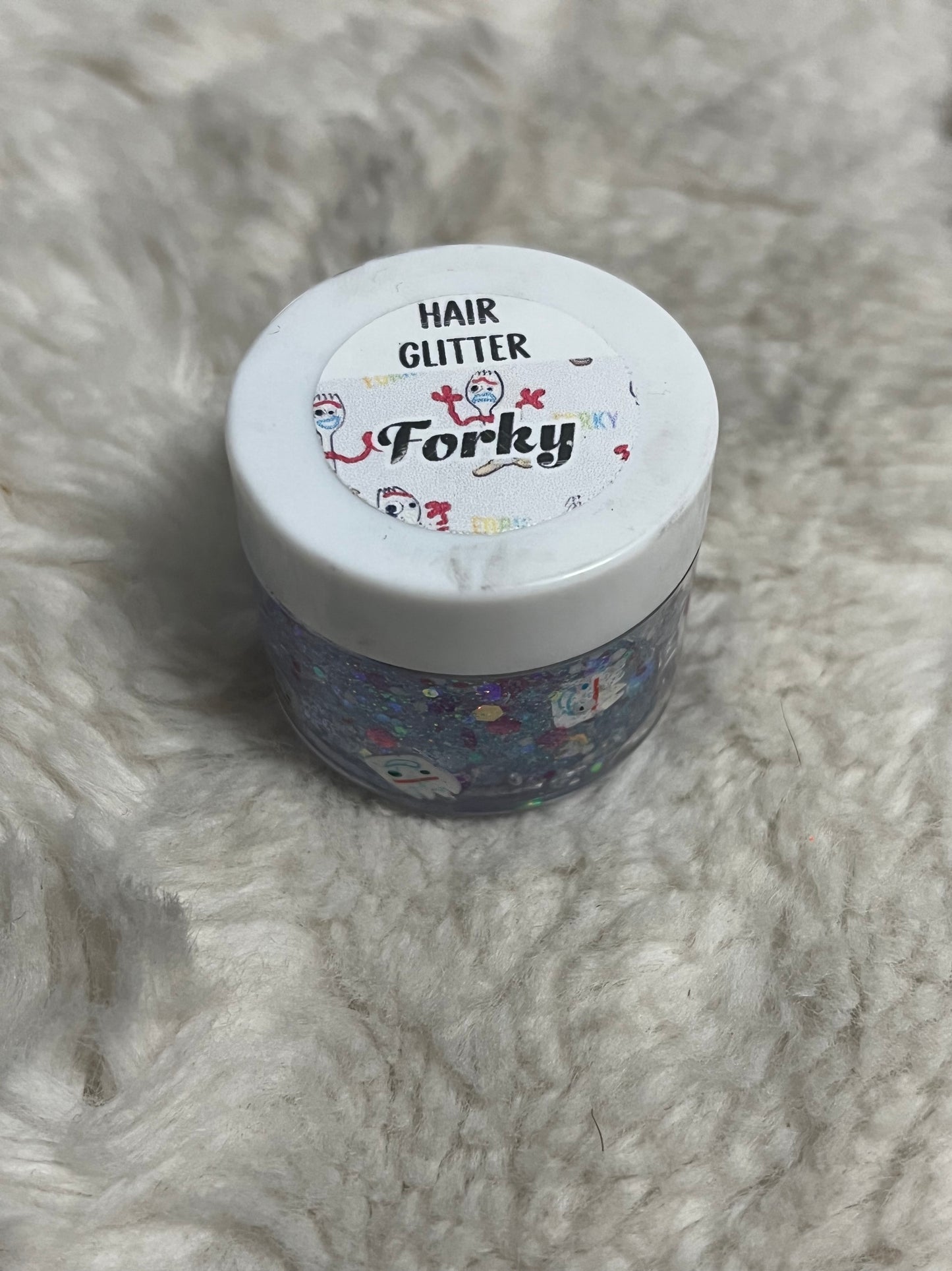 Forky Hair & Body Glitter