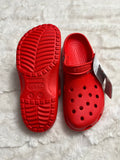 Red Crocs