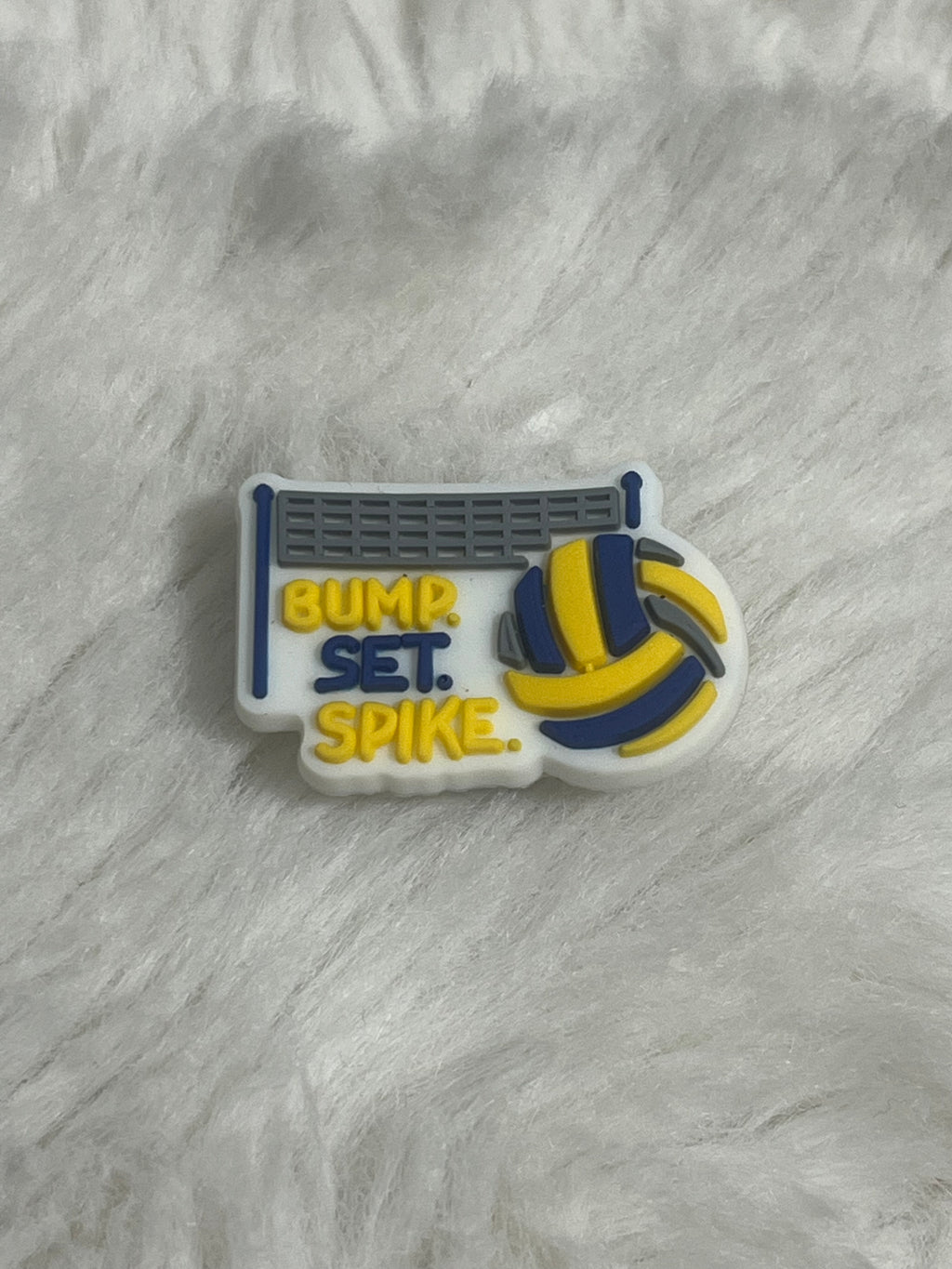 Beach Volleyball Shoe Charms