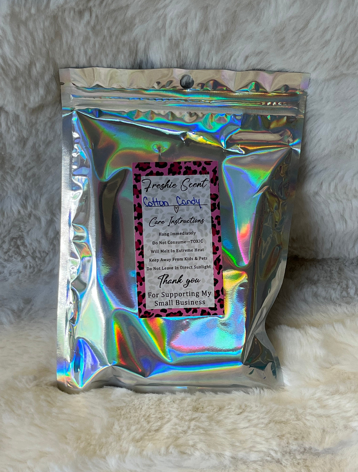 Beaded Letter Freshie