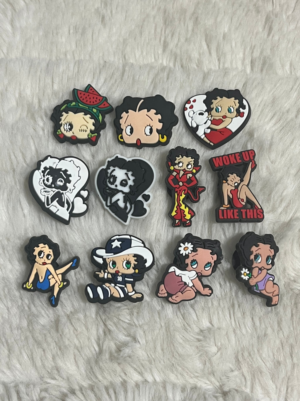 Betty Boop Shoe Charms