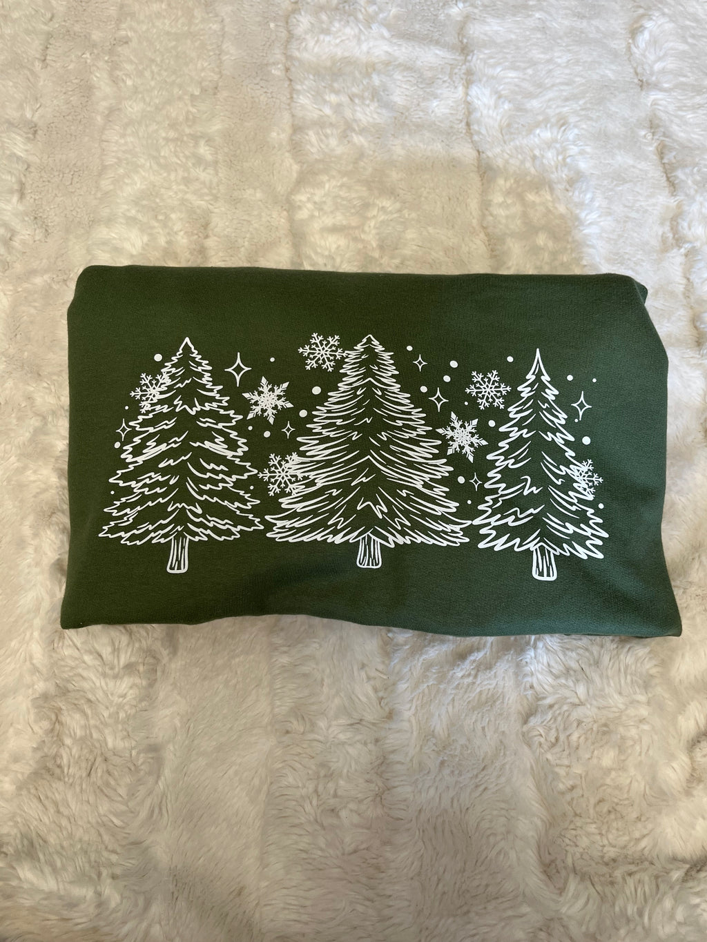 Snowfall Pines Sweatshirt