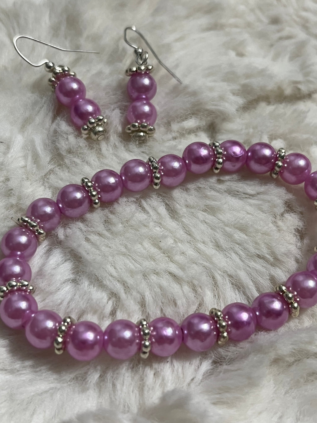 Amethyst Aura Whisper Bracelet Set