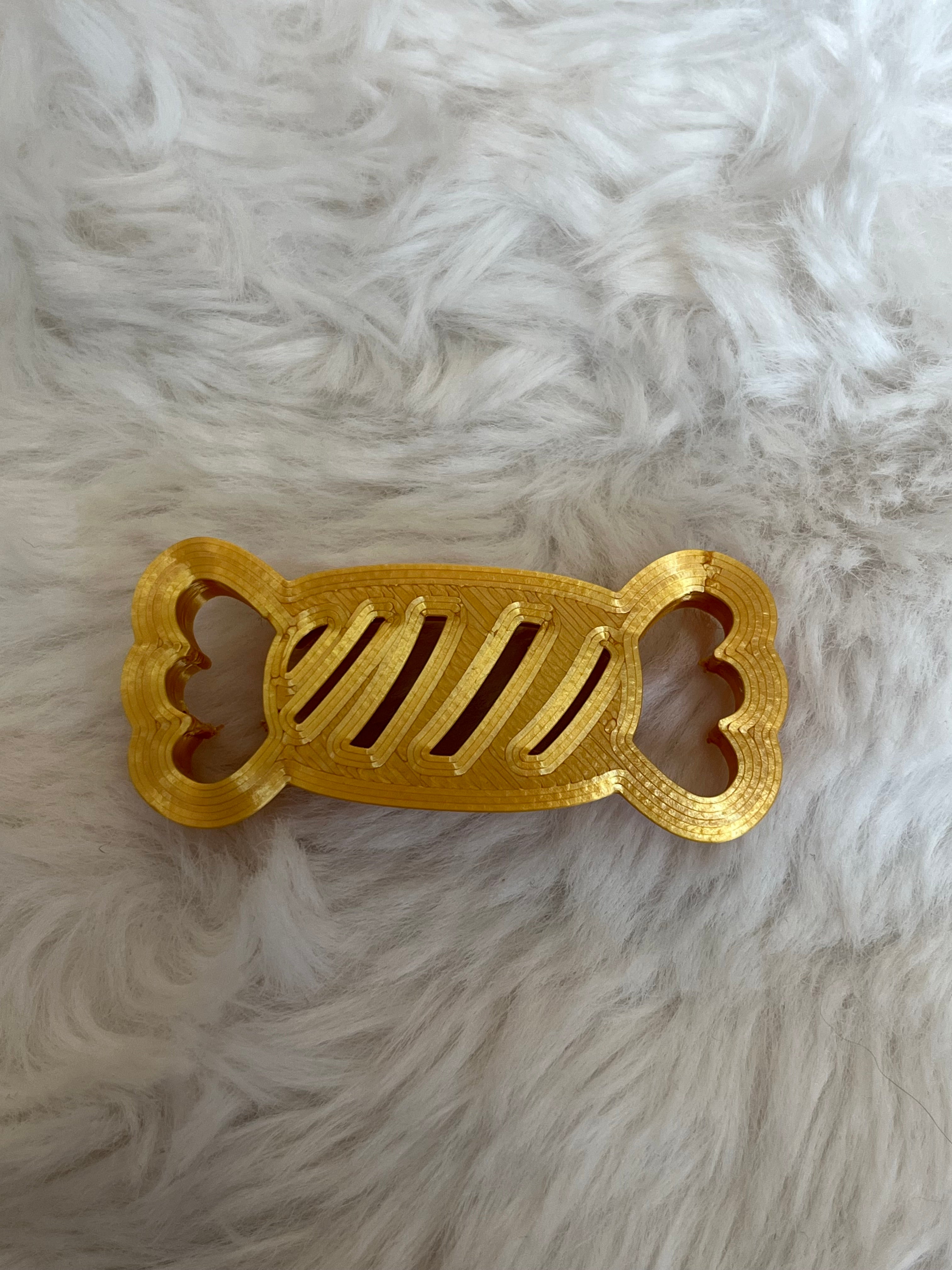 Candy 3D Printed Cookie Cutter