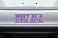 Bumper Humper Car Decal