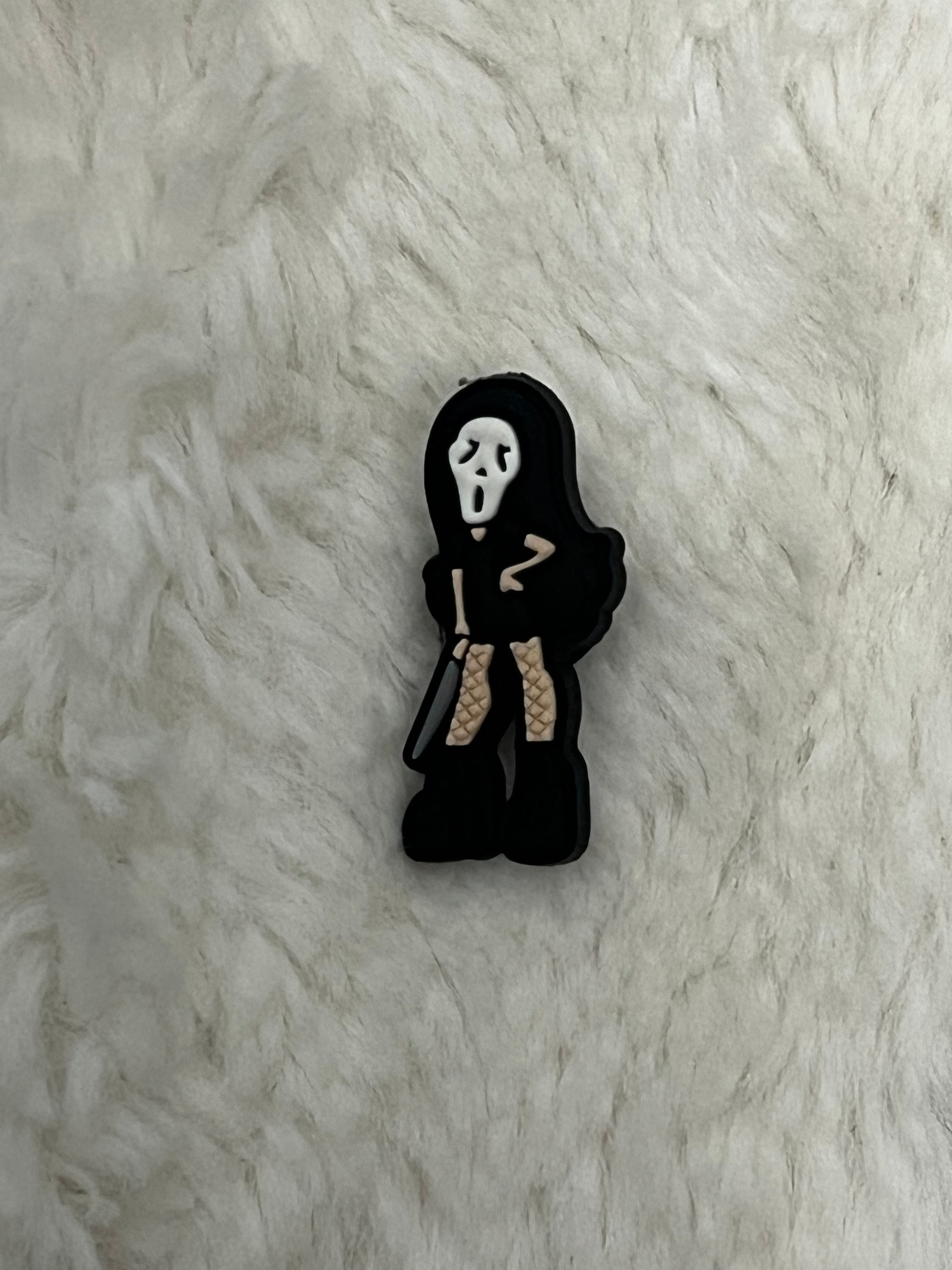 Scream Shoe Charms
