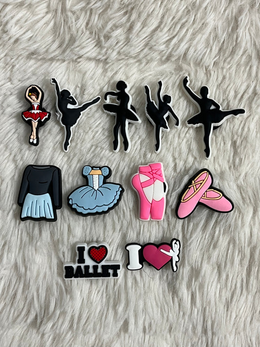 Ballet Shoe Charms