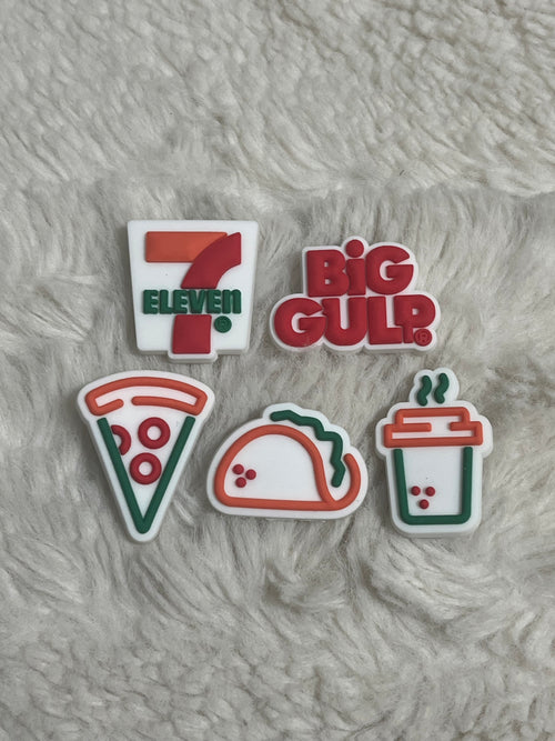 7 Eleven Shoe Charms