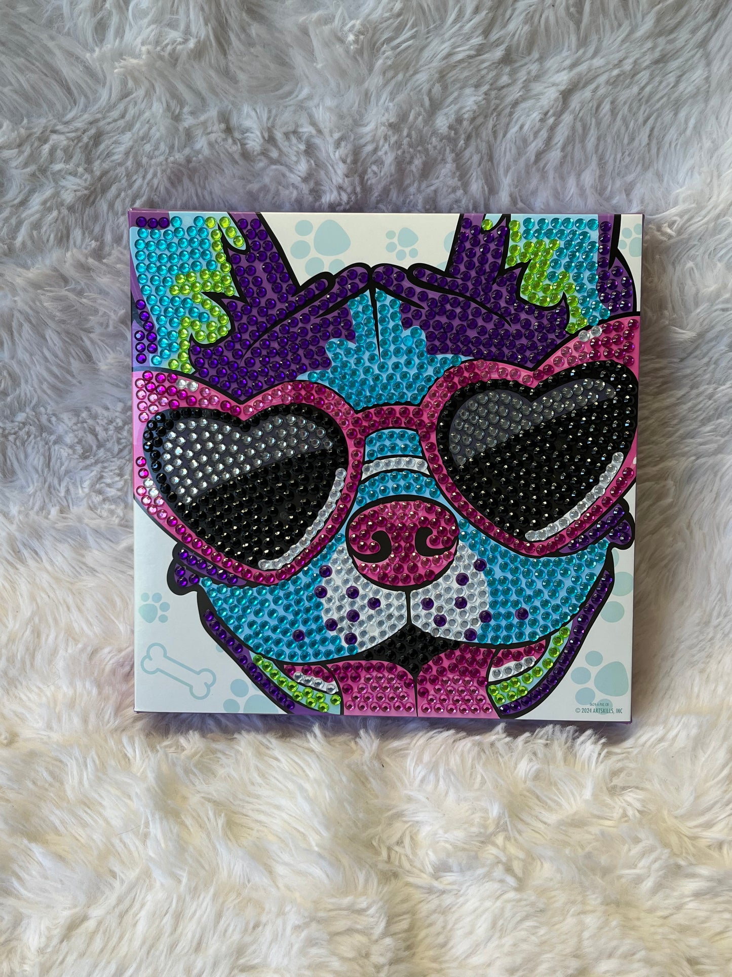 Dog Diamond Art